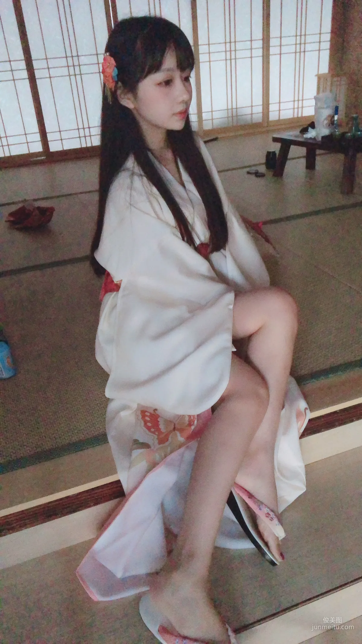 Shika Xiao Lulu, Kimono [Cosplay Fan Service] Photo Set photo 19