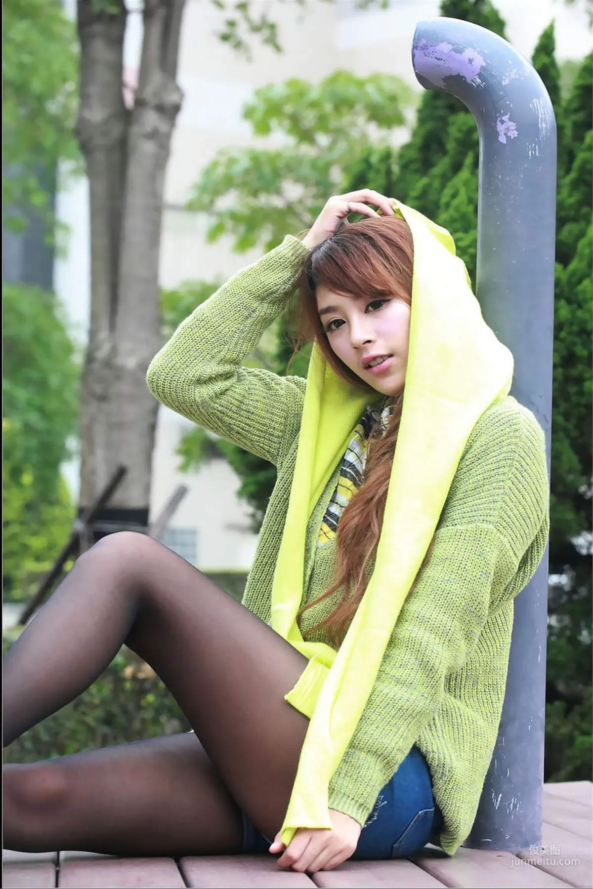 夏晴MISO《黑丝外拍》 [台湾美女] 写真集37