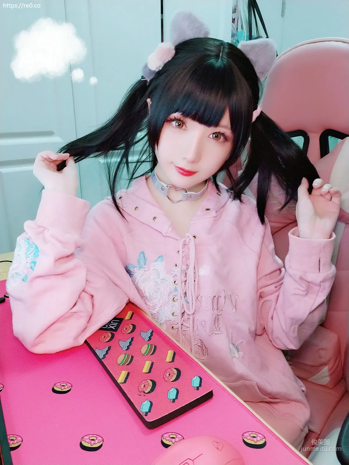 Xingzhi Chichi, Vigorous Maid Set, [Bonus COSPLAY] Photo Set photo 53