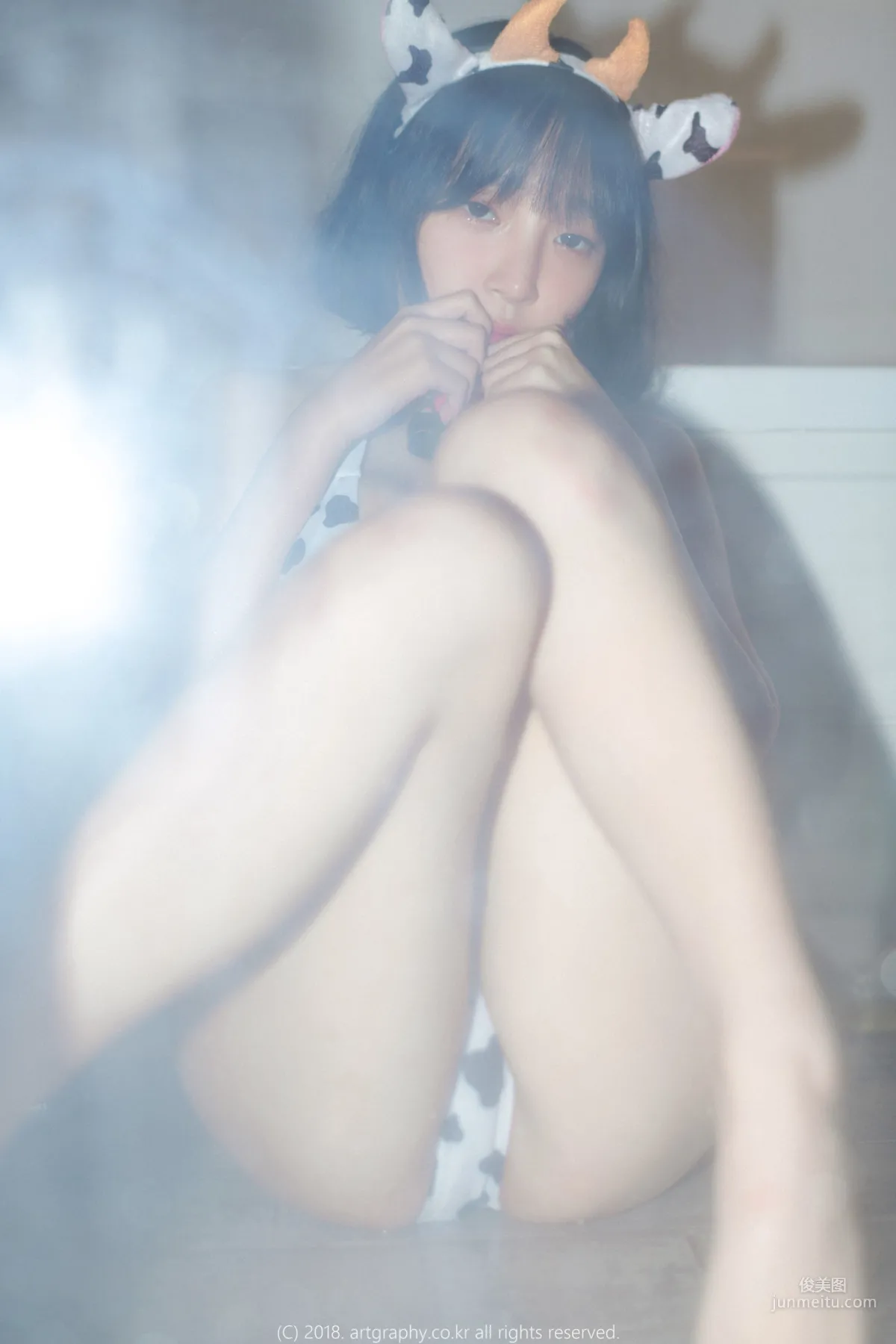 Jiang Renqing White Cat Girl + Cow Beauty [Web Idols] VOL.039 Photo Set photo 48