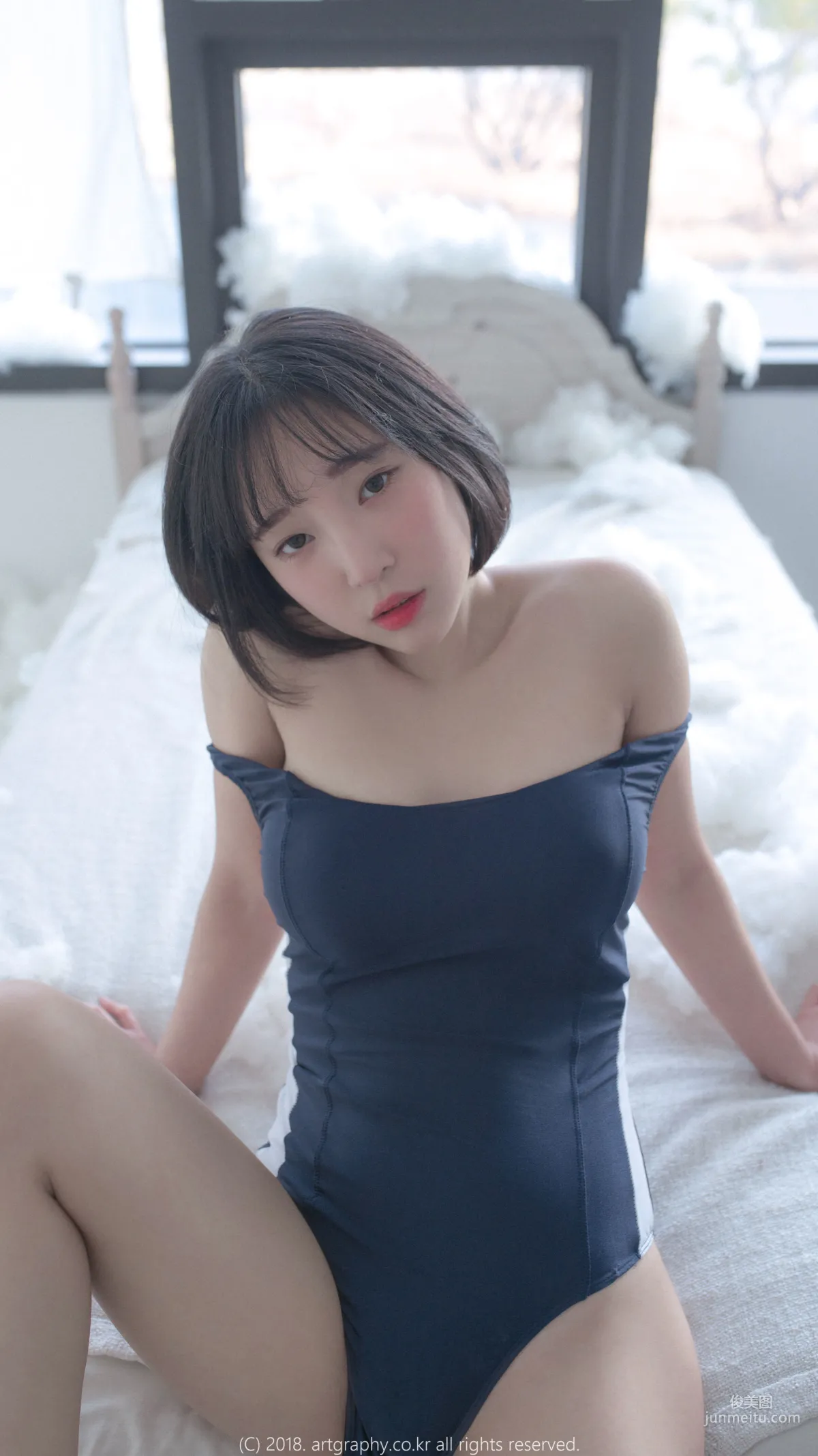 Girl Jiang Renqing, School Swimsuit and Balcony Private Shoot [ARTGRAVIA] VOL.045 Photo Set photo 13