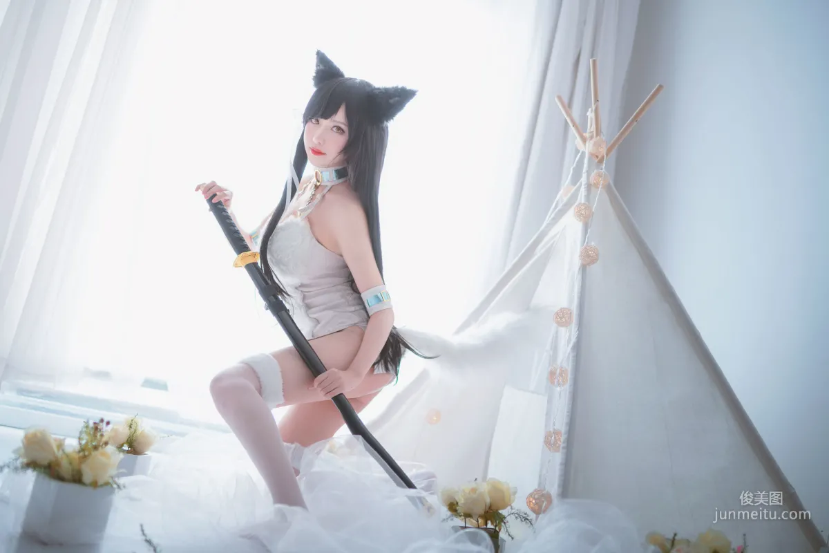 COSER Xiao Lulu Shika, Atago Doujin Fuli [COSPLAY Fuli] Photo Set photo 3