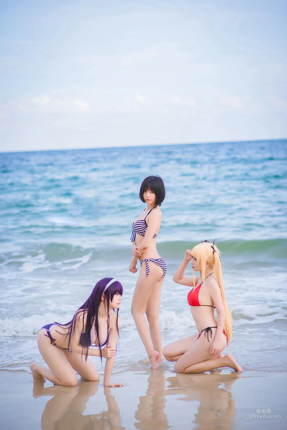 Baijin Saki Swimsuit [Sexy Cosplay] Photo Set photo 6