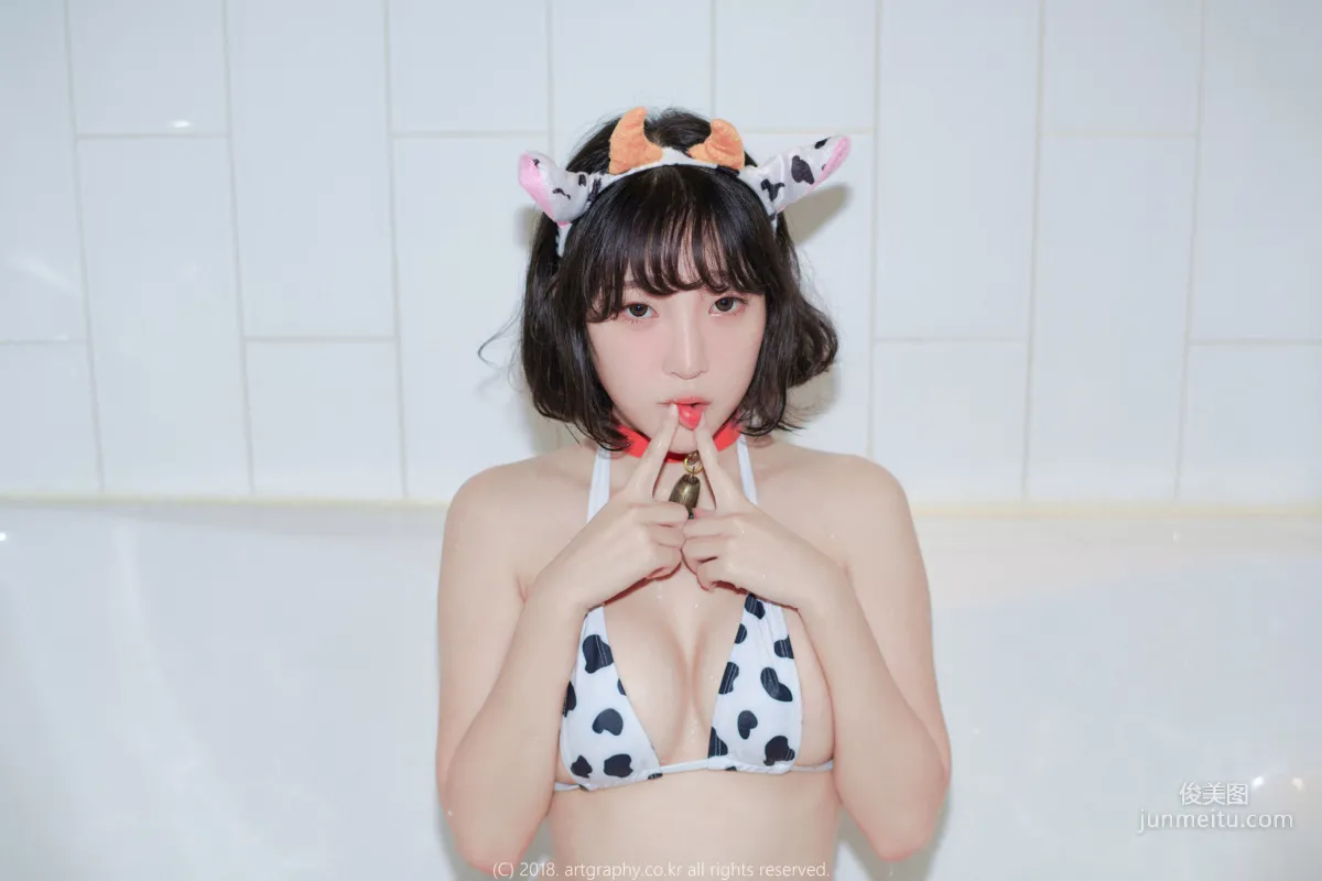 Jiang Renqing White Cat Girl + Cow Beauty [Web Idols] VOL.039 Photo Set photo 34