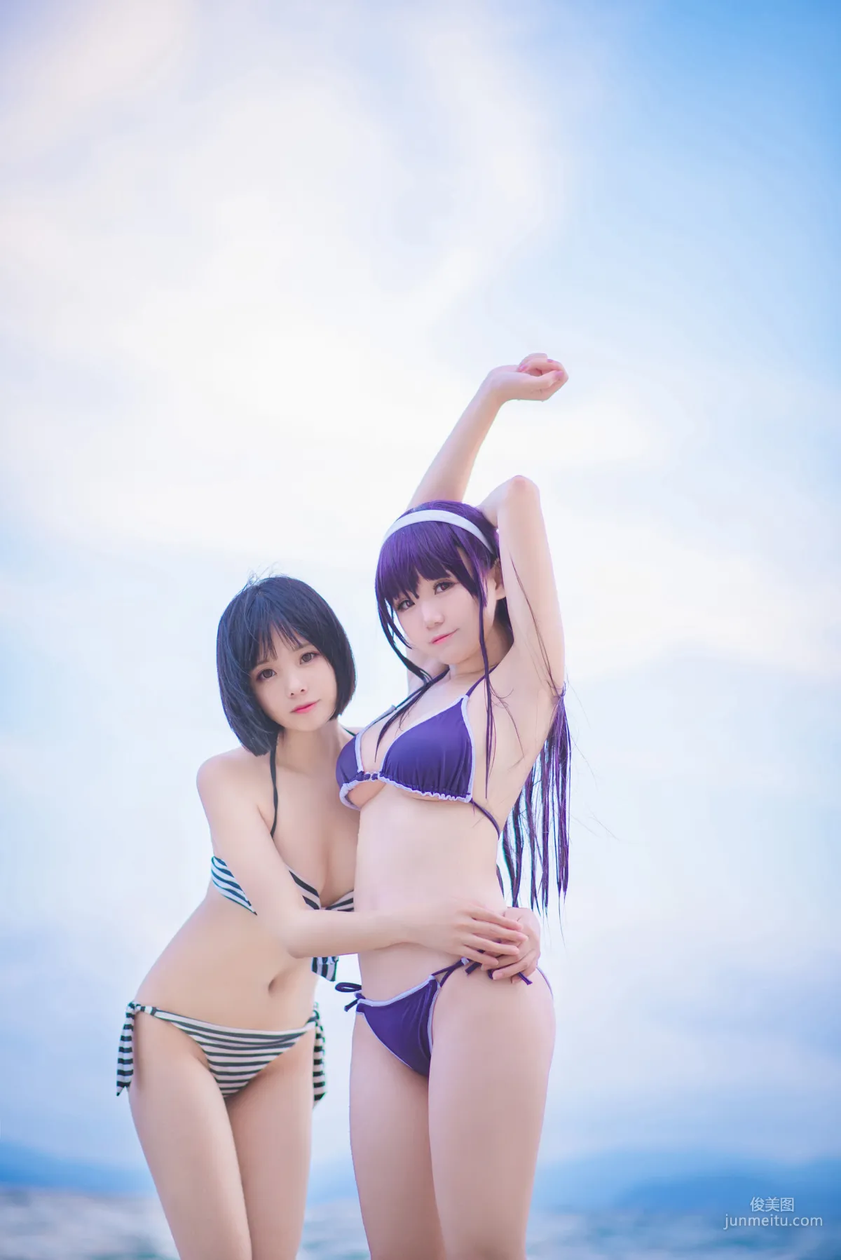Baijin Saki Swimsuit [Sexy Cosplay] Photo Set photo 8