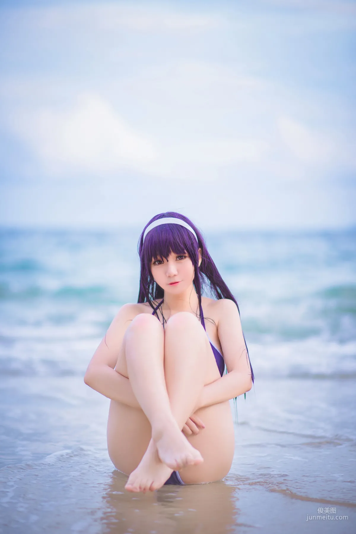 Baijin Saki Swimsuit [Sexy Cosplay] Photo Set photo 21