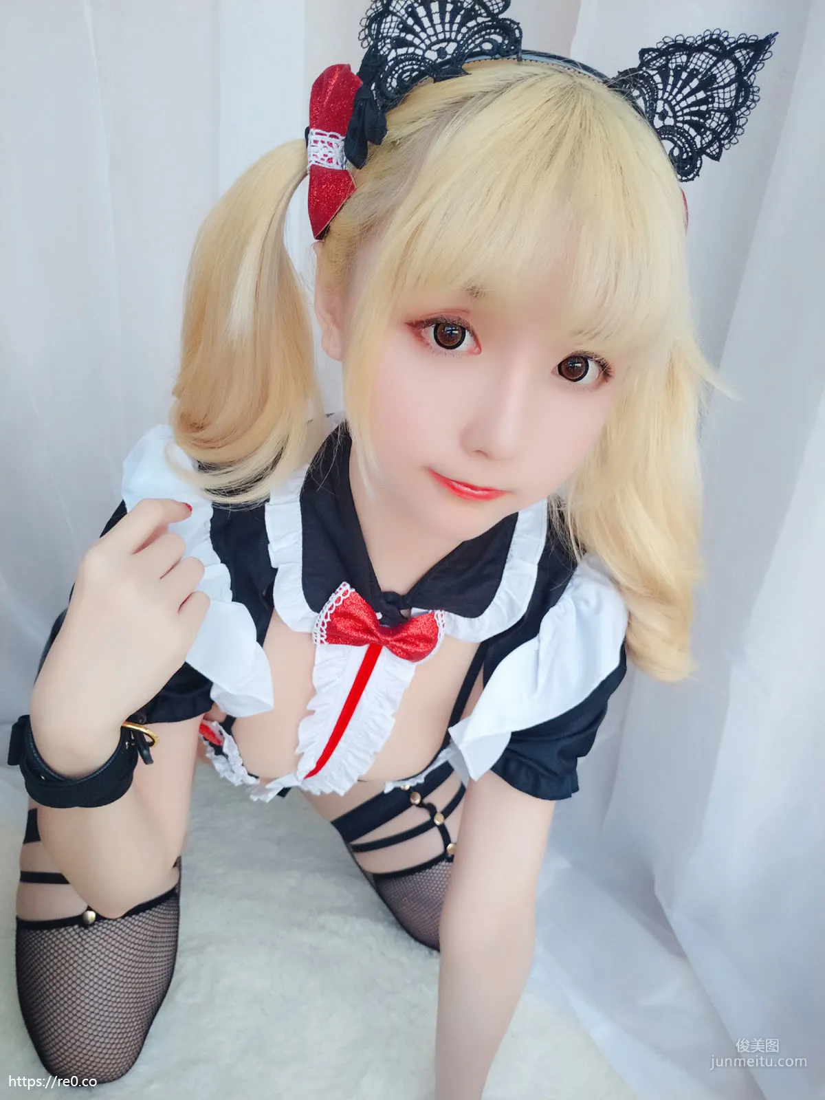 Xingzhi Chichi, Vigorous Maid Set, [Bonus COSPLAY] Photo Set photo 31