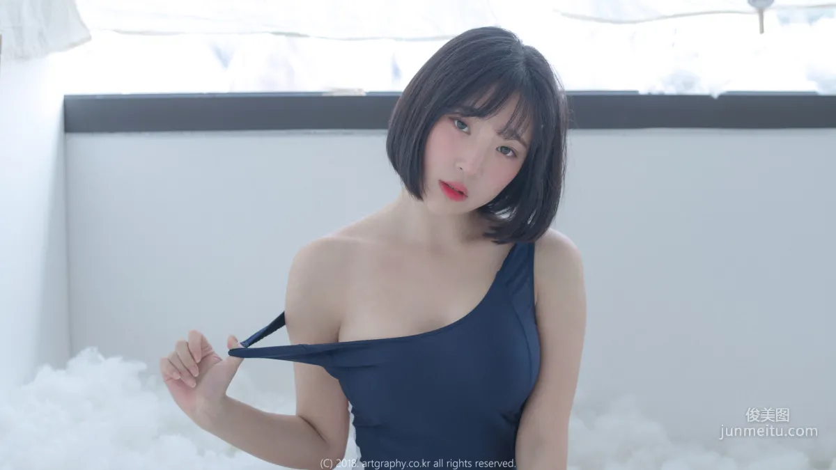 Girl Jiang Renqing, School Swimsuit and Balcony Private Shoot [ARTGRAVIA] VOL.045 Photo Set photo 6