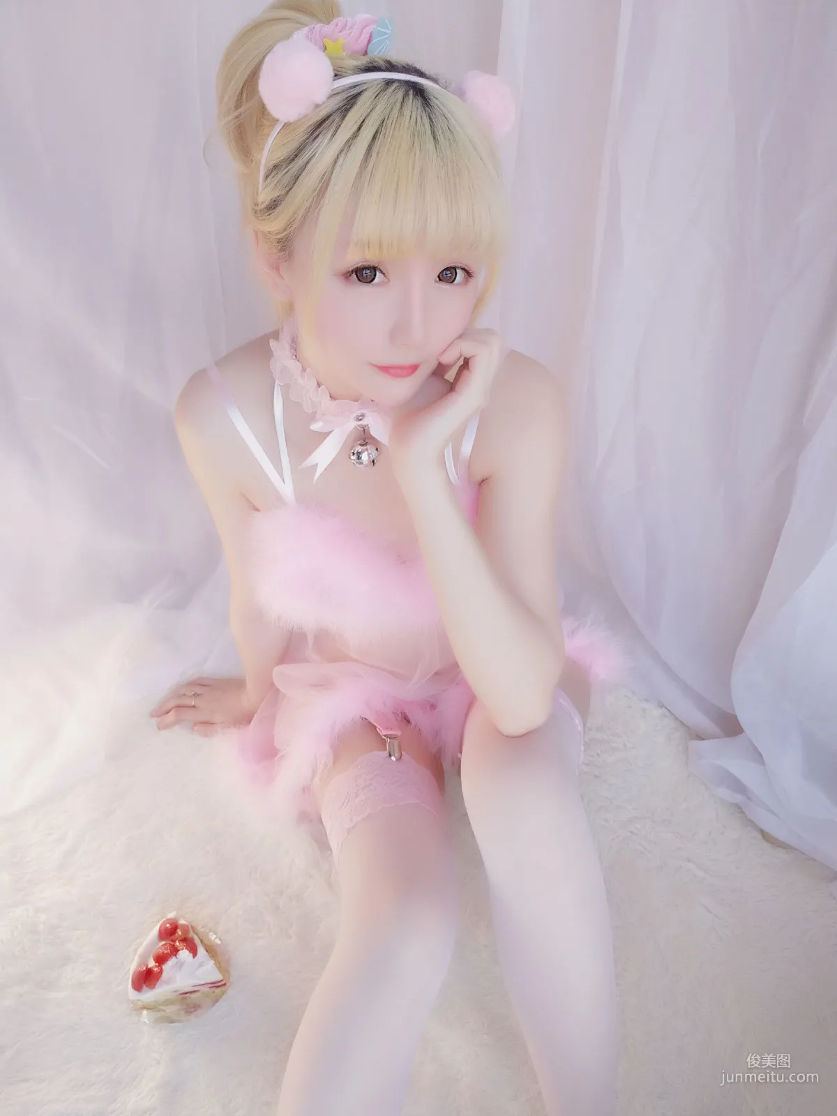 Xingzhi Chichi, Strawberry Pajamas Set, [Welfare COSPLAY] Photo Set photo 50