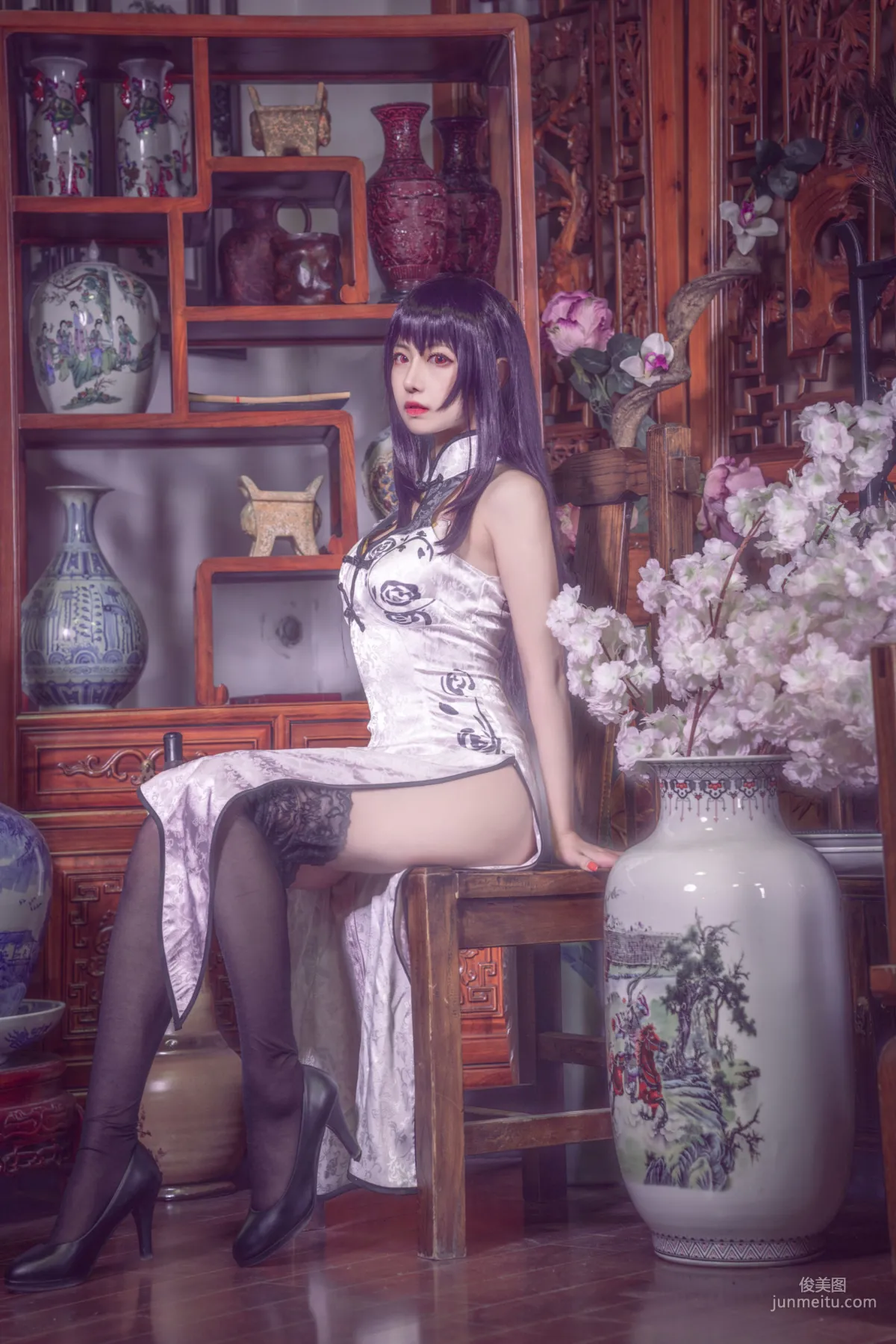 Xiao Lulu Senior Schoolgirl Qipao [COSPLAY] Photo Set photo 7