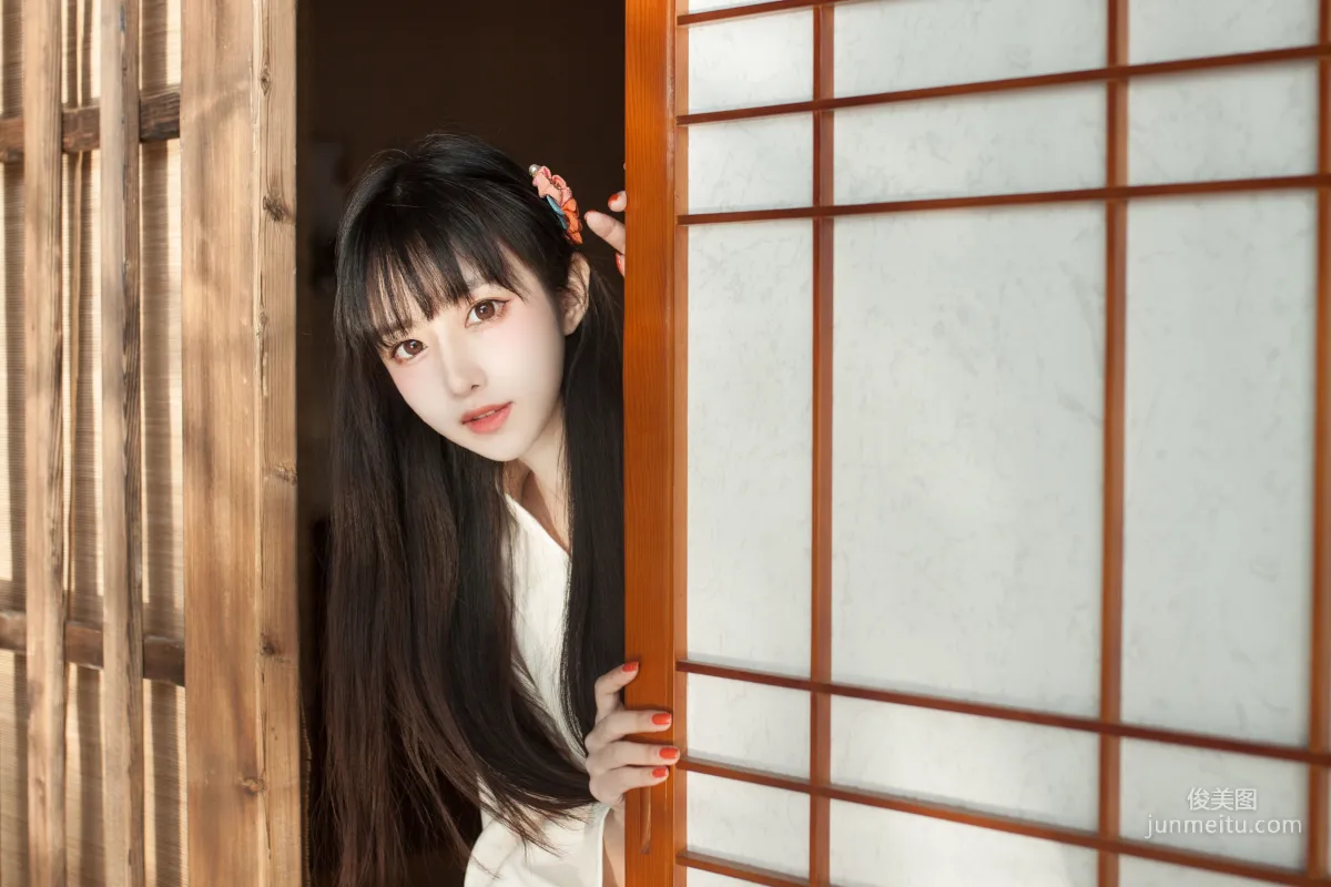 Shika Xiao Lulu, Kimono [Cosplay Fan Service] Photo Set photo 2