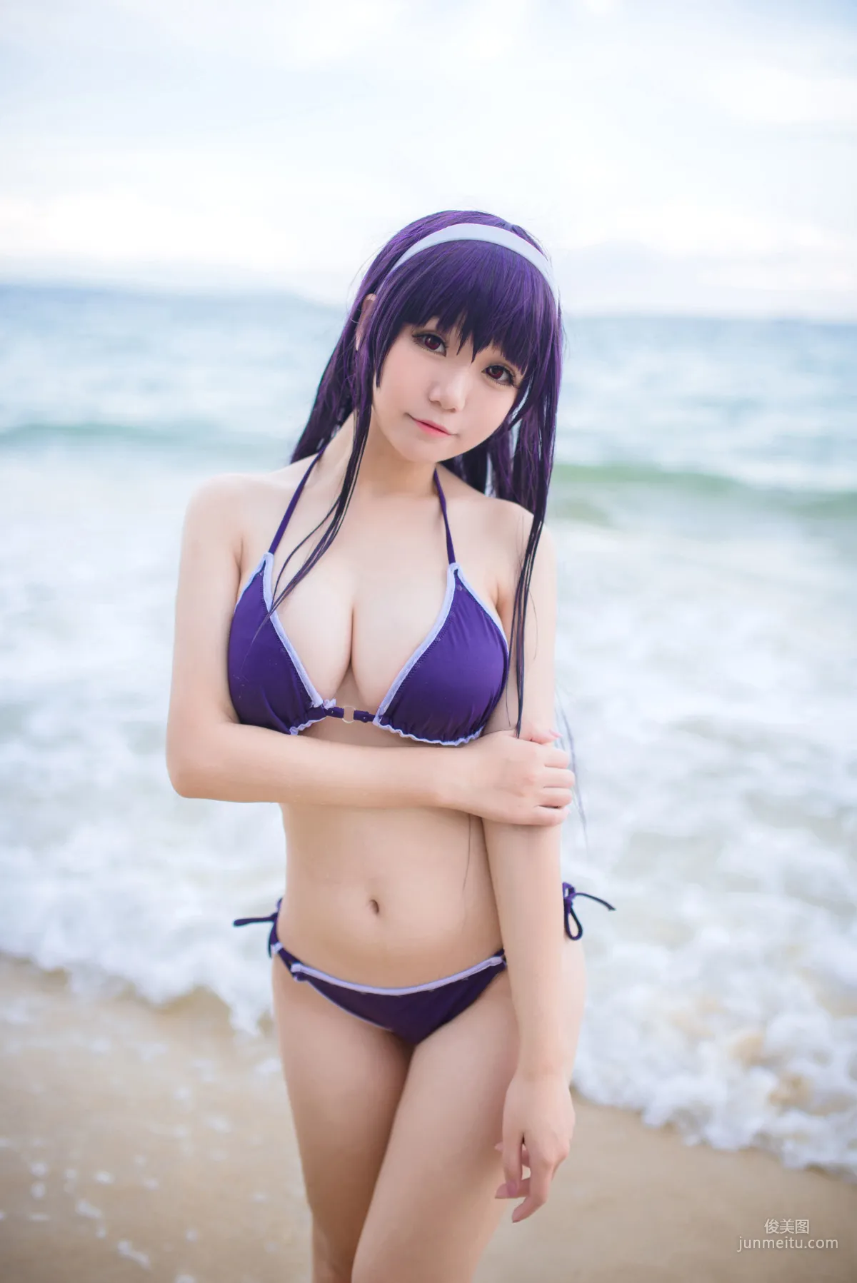 Baijin Saki Swimsuit [Sexy Cosplay] Photo Set photo 23