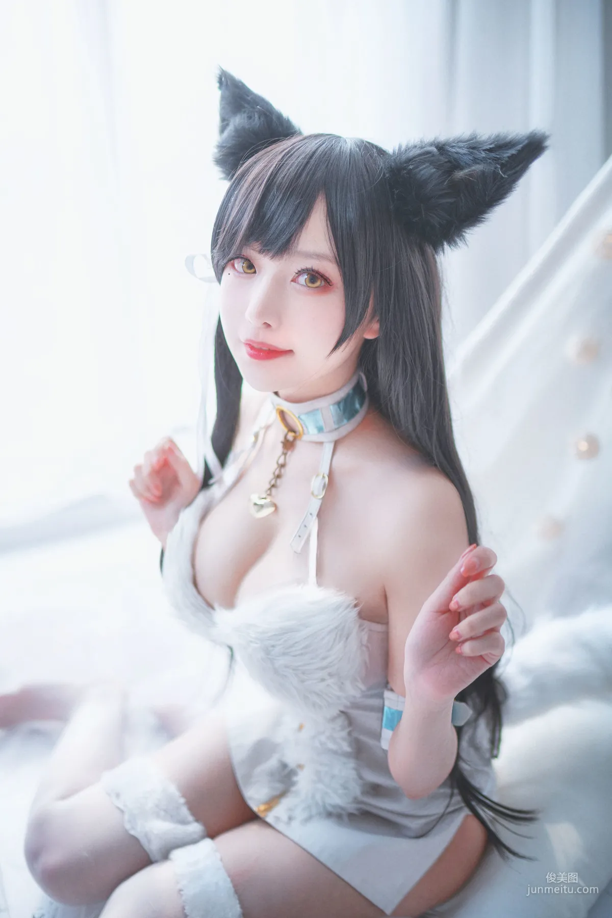 COSER Xiao Lulu Shika, Atago Doujin Fuli [COSPLAY Fuli] Photo Set photo 24