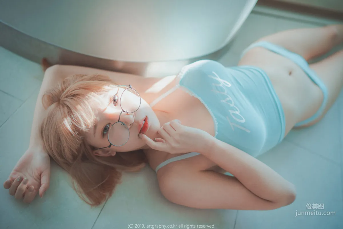 Big Bust Beauty Jiang Renqing, Lace Lingerie + Camisole [ARTGRAVIA] Photo Set photo 37
