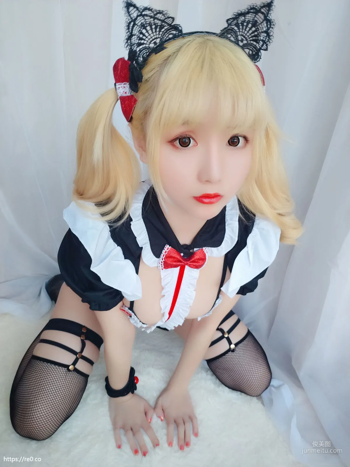 Xingzhi Chichi, Vigorous Maid Set, [Bonus COSPLAY] Photo Set photo 30