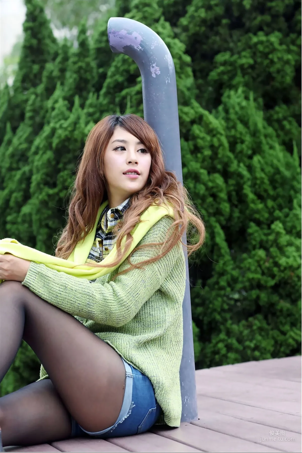 夏晴MISO《黑絲外拍》 [台灣美女] 寫真集 9