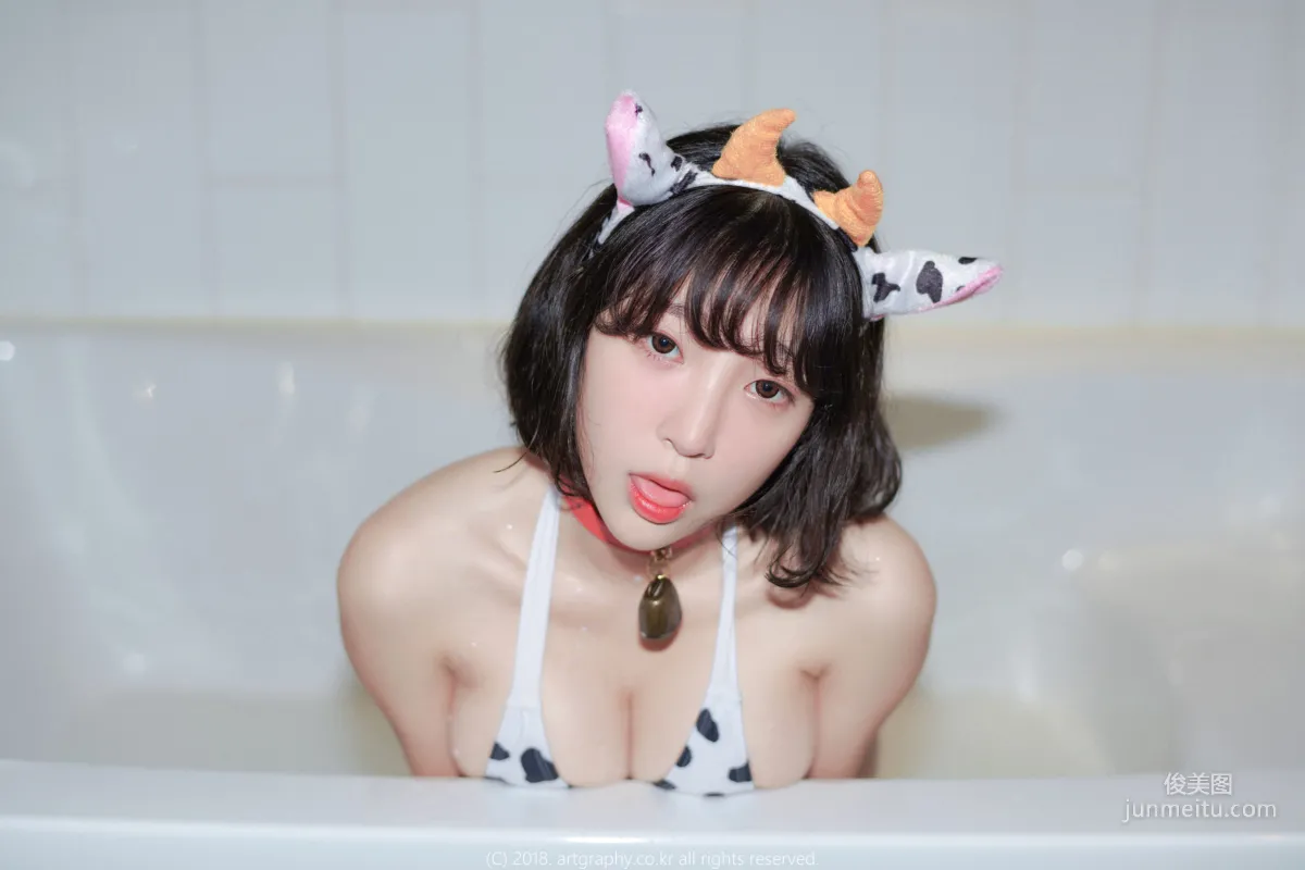 Jiang Renqing White Cat Girl + Cow Beauty [Web Idols] VOL.039 Photo Set photo 28