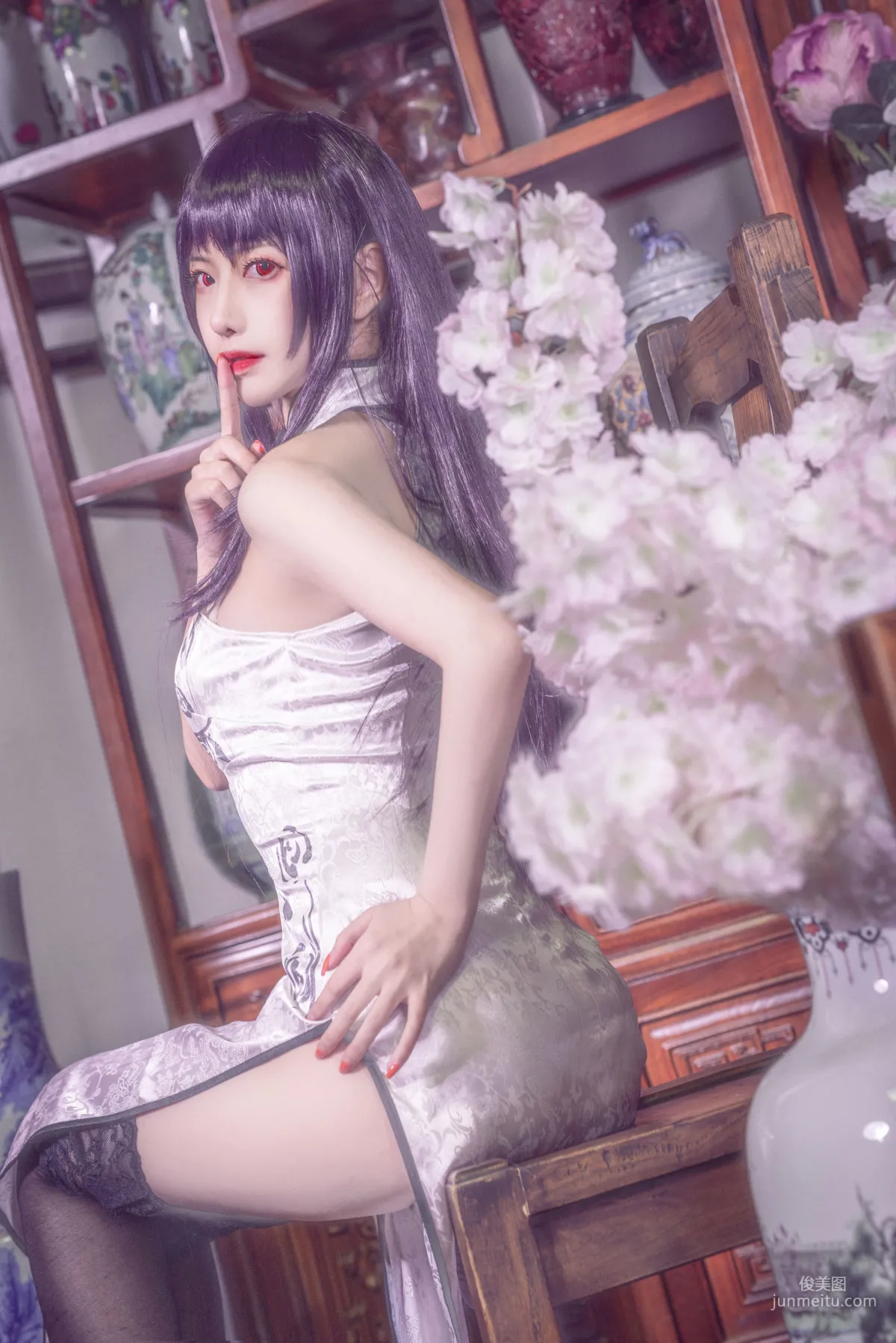 Xiao Lulu Senior Schoolgirl Qipao [COSPLAY] Photo Set photo 1