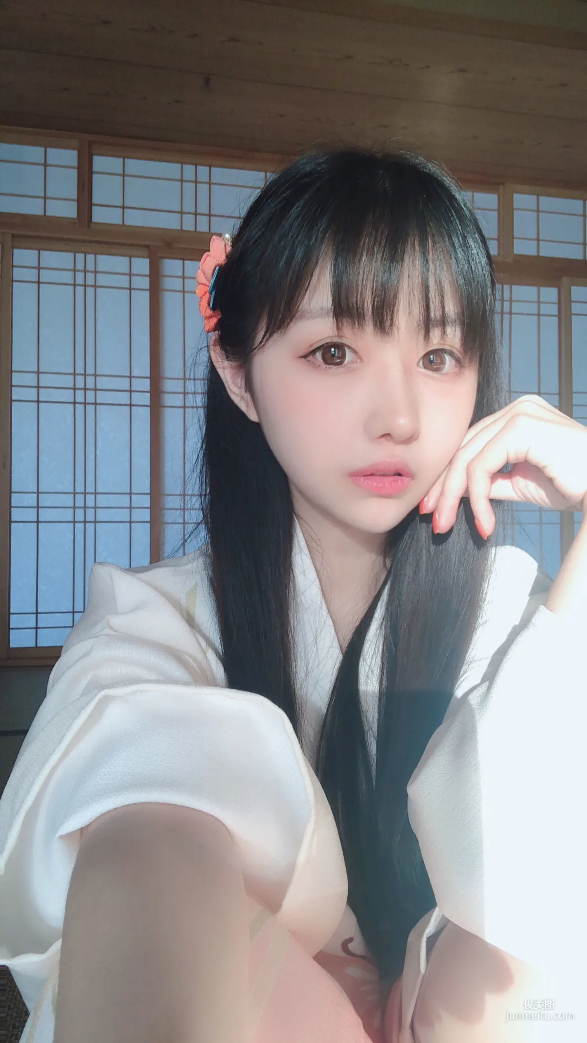 Shika Xiao Lulu, Kimono [Cosplay Fan Service] Photo Set photo 14