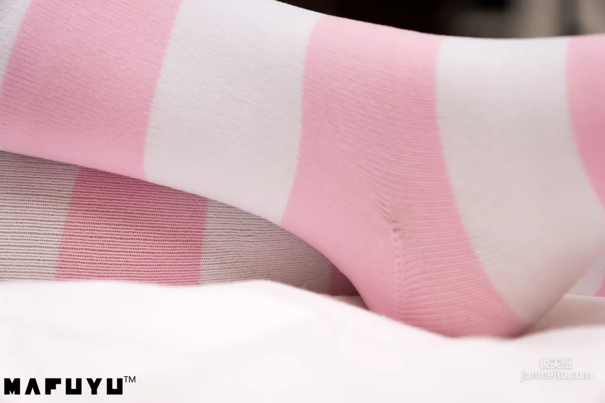 Shenle Banzhen Dong, Pink and White Stripes Series [Cosplay Collection] Photo Set photo 87