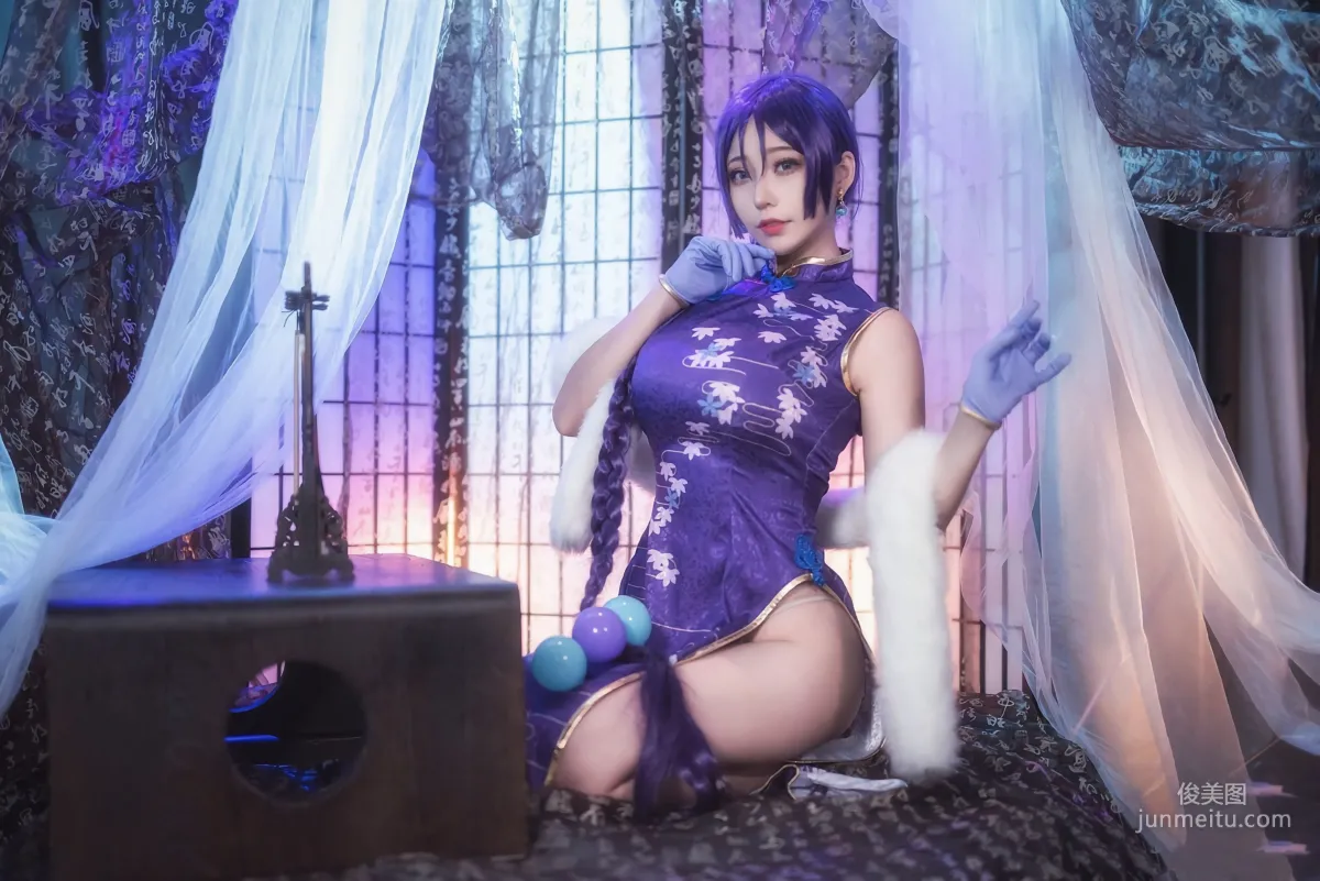 Mengmei Junye tako, FGO Nai Guang Cheongsam [COSPLAY Fan Benefits] Photo Set photo 7