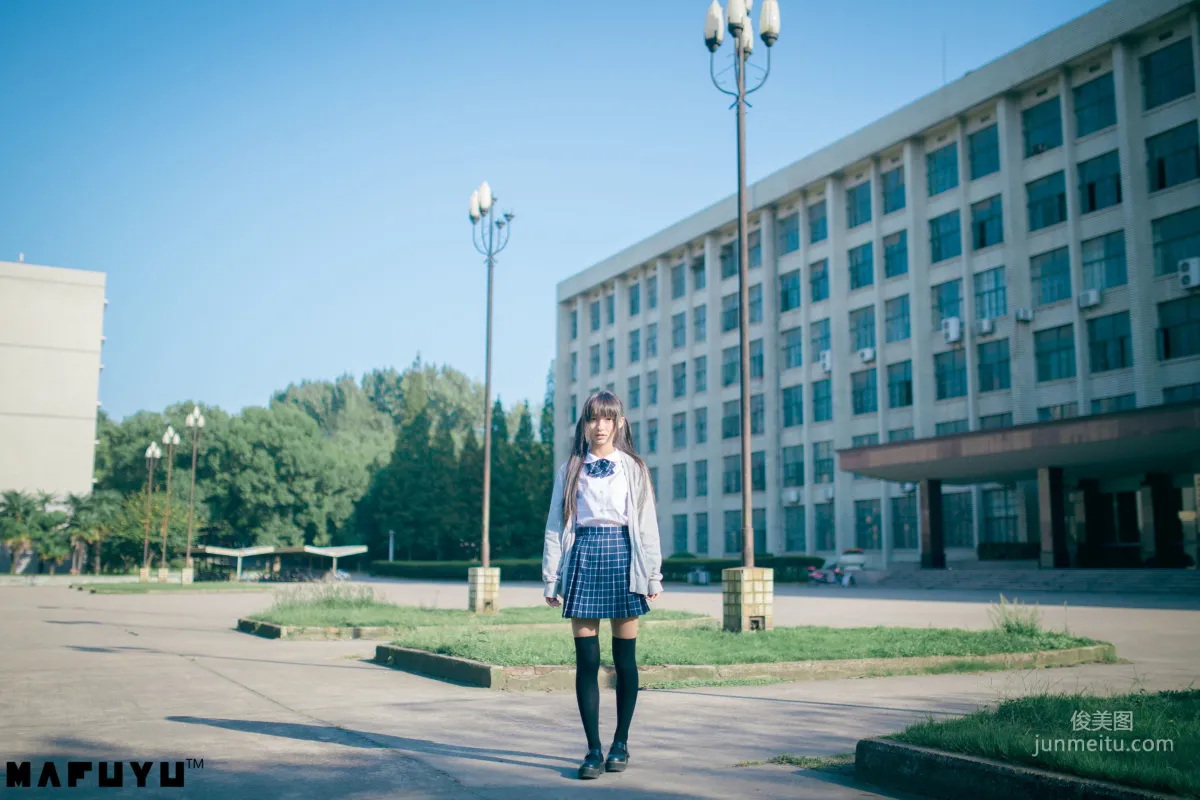 Shenle Banzhen Dong, Sunny School Uniform Series [COSPLAY Beauty] Photo Set photo 9