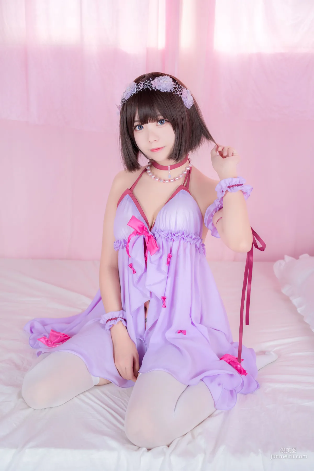 COSER Xiaoye Meizi w, Kato Megumi [Cosplay Beauty] Photo Set photo 23