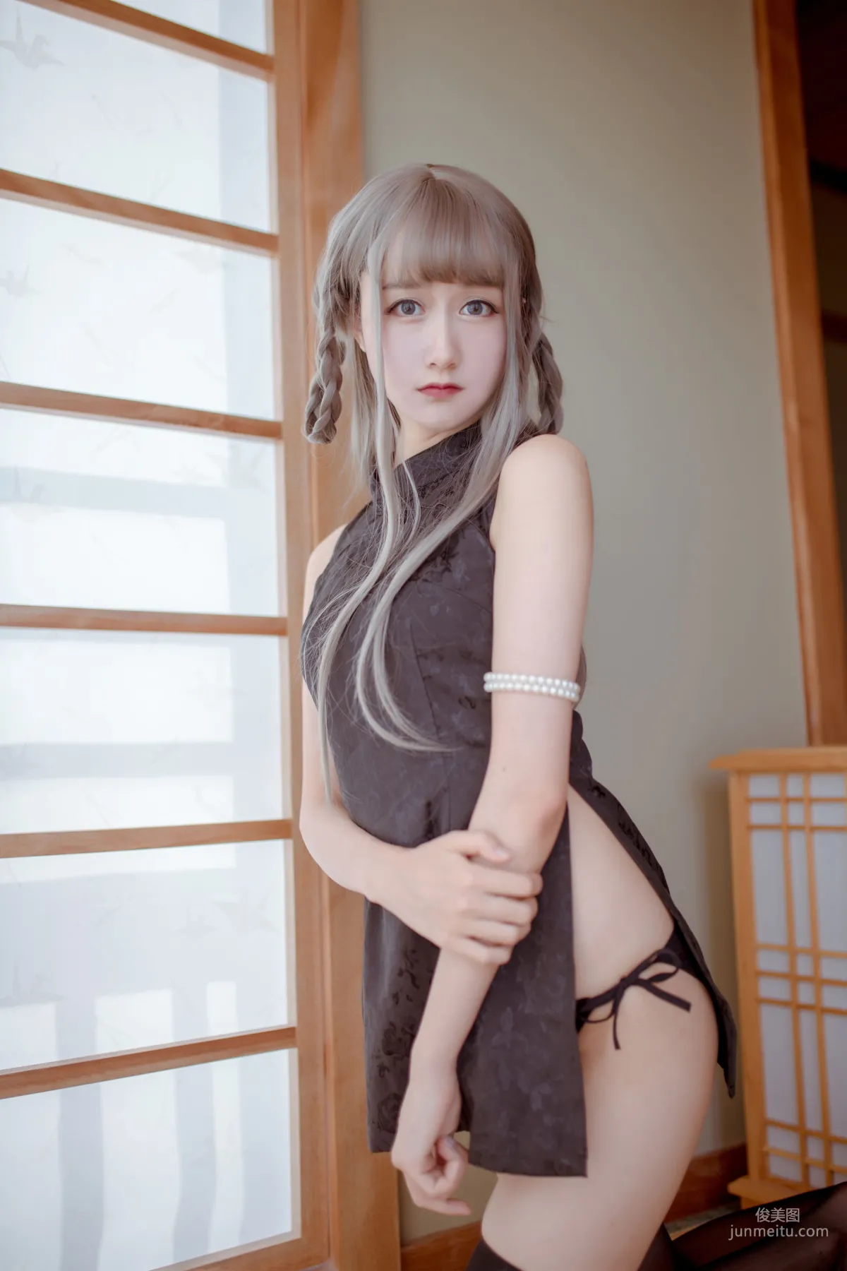 Mu Mianmian OwO 'Witch Qipao & Little Wild Girl' [Web Idols] Photo Set photo 2