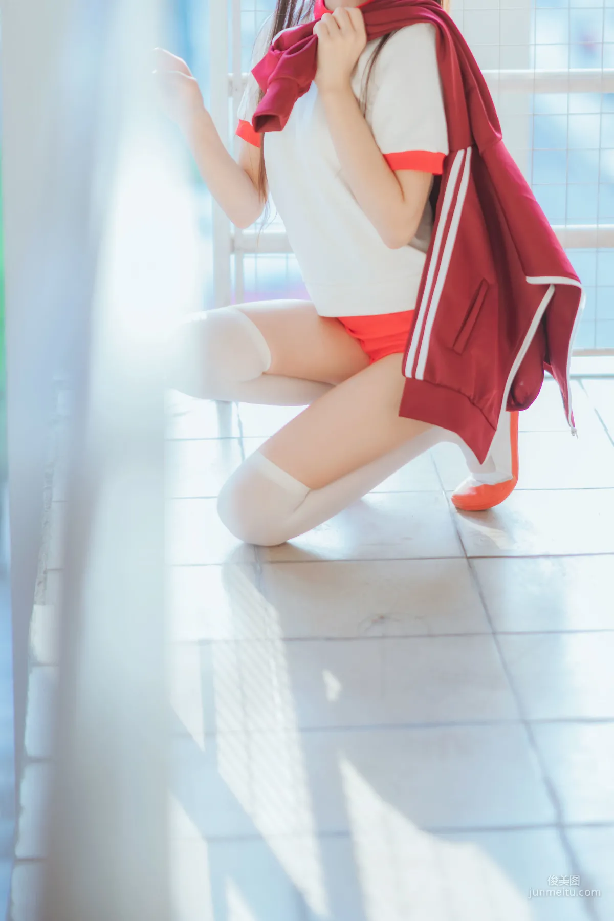 桜桃喵《红色体操服》 [COSPLAY美女] 写真集32