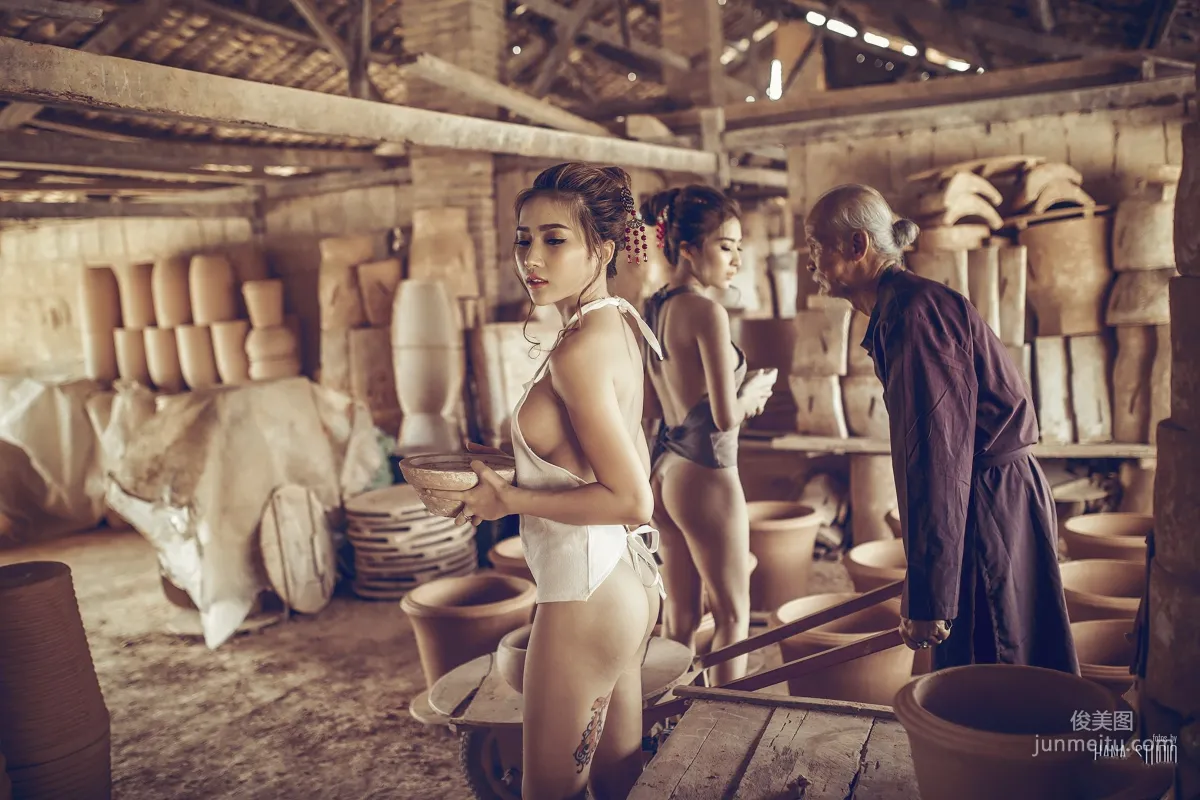 Thuy Nga Pham 'Vietnamese Ceramic Village' Sexy Nude Photo Set photo 37