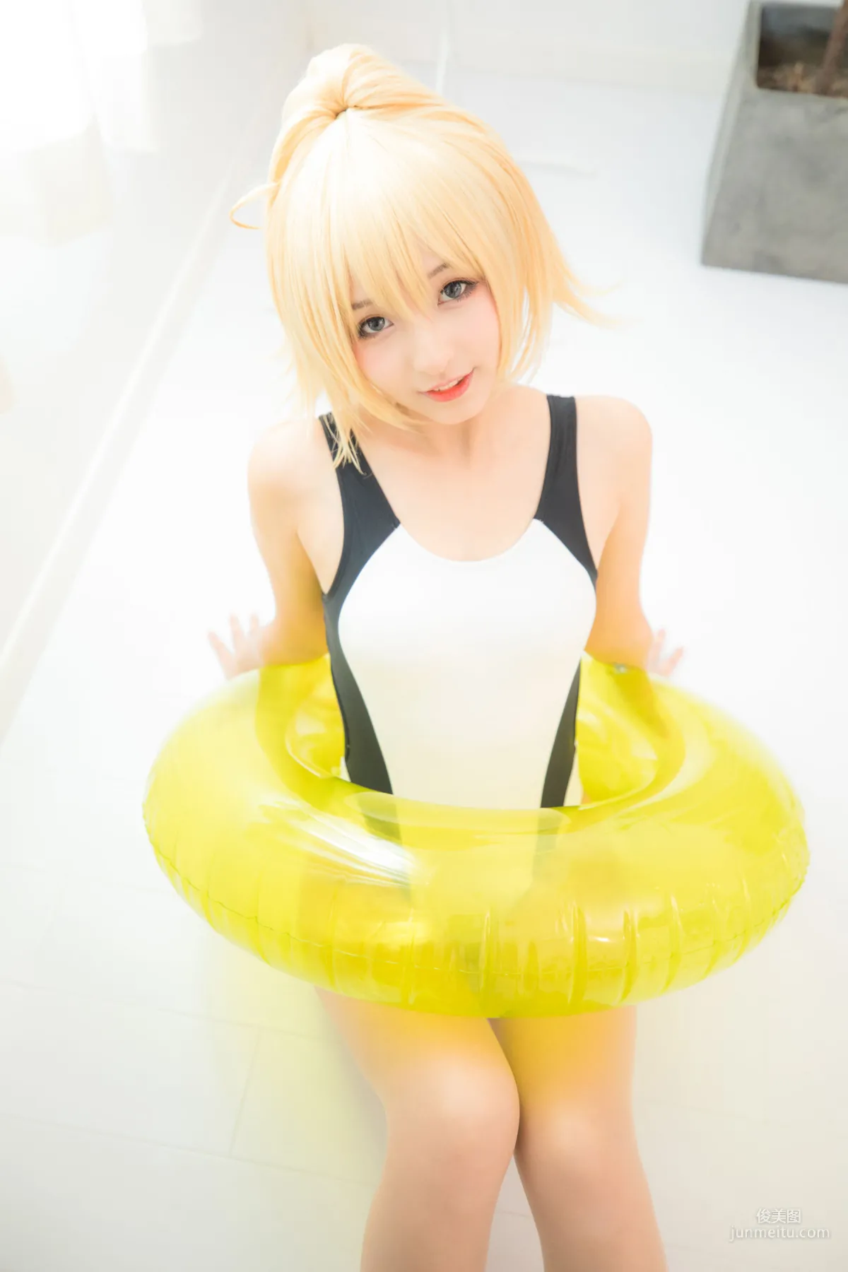 Kagurazaka Mafuyu Jeanne Swimsuit [Cosplay Girl] Photo Set photo 21