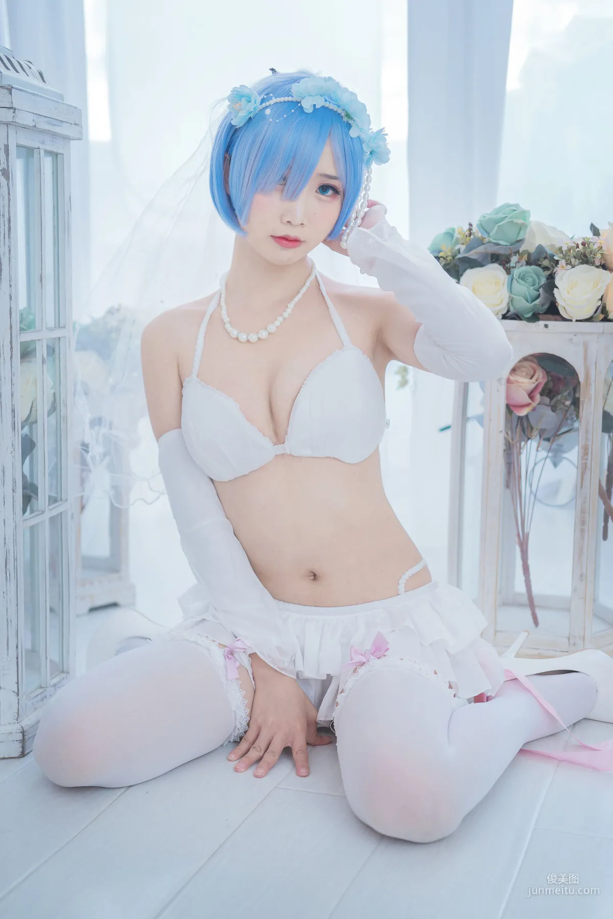 Mianbing Xianer Bride Rem [Cosplay] Photo Set photo 7
