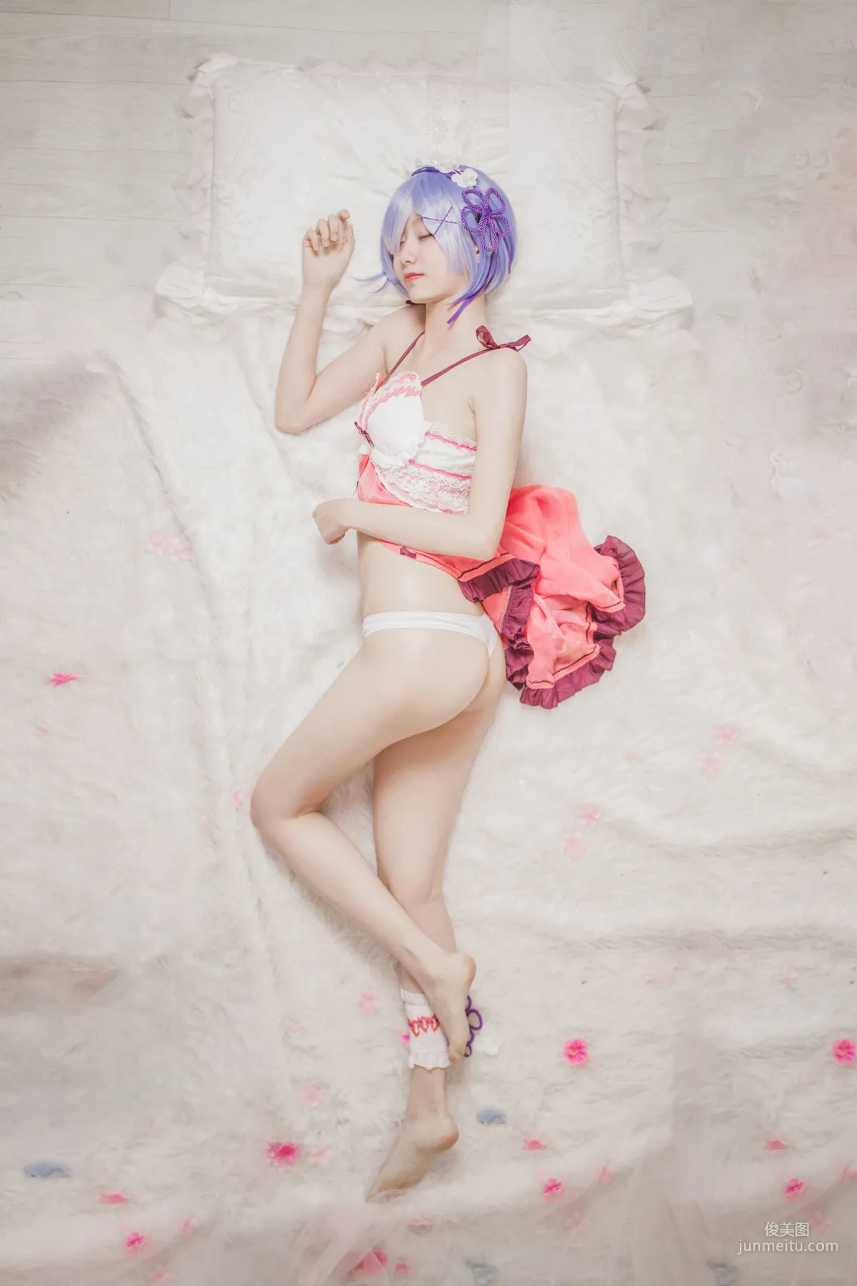 Mu Mianmian OwO Rem Pajamas [COSER Beauty] Photo Set photo 22