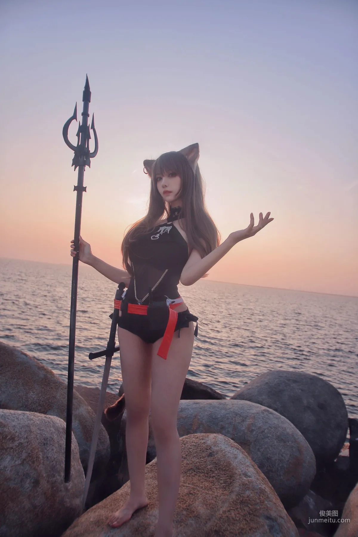 Shika Xiao Lulu, Sky Fire Swimsuit [Web Idols] Photo Set photo 10