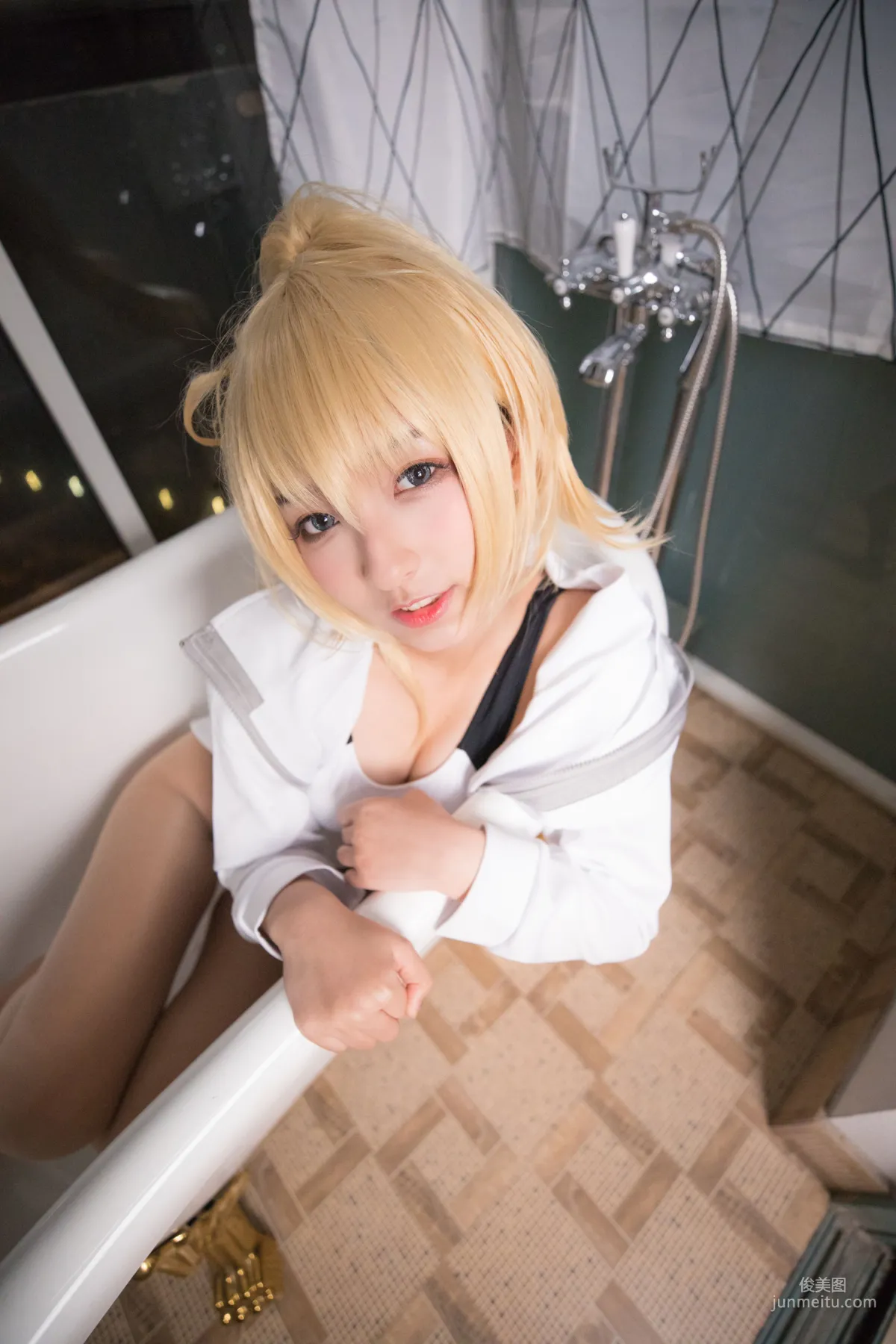 Kagurazaka Mafuyu Jeanne Swimsuit [Cosplay Girl] Photo Set photo 72
