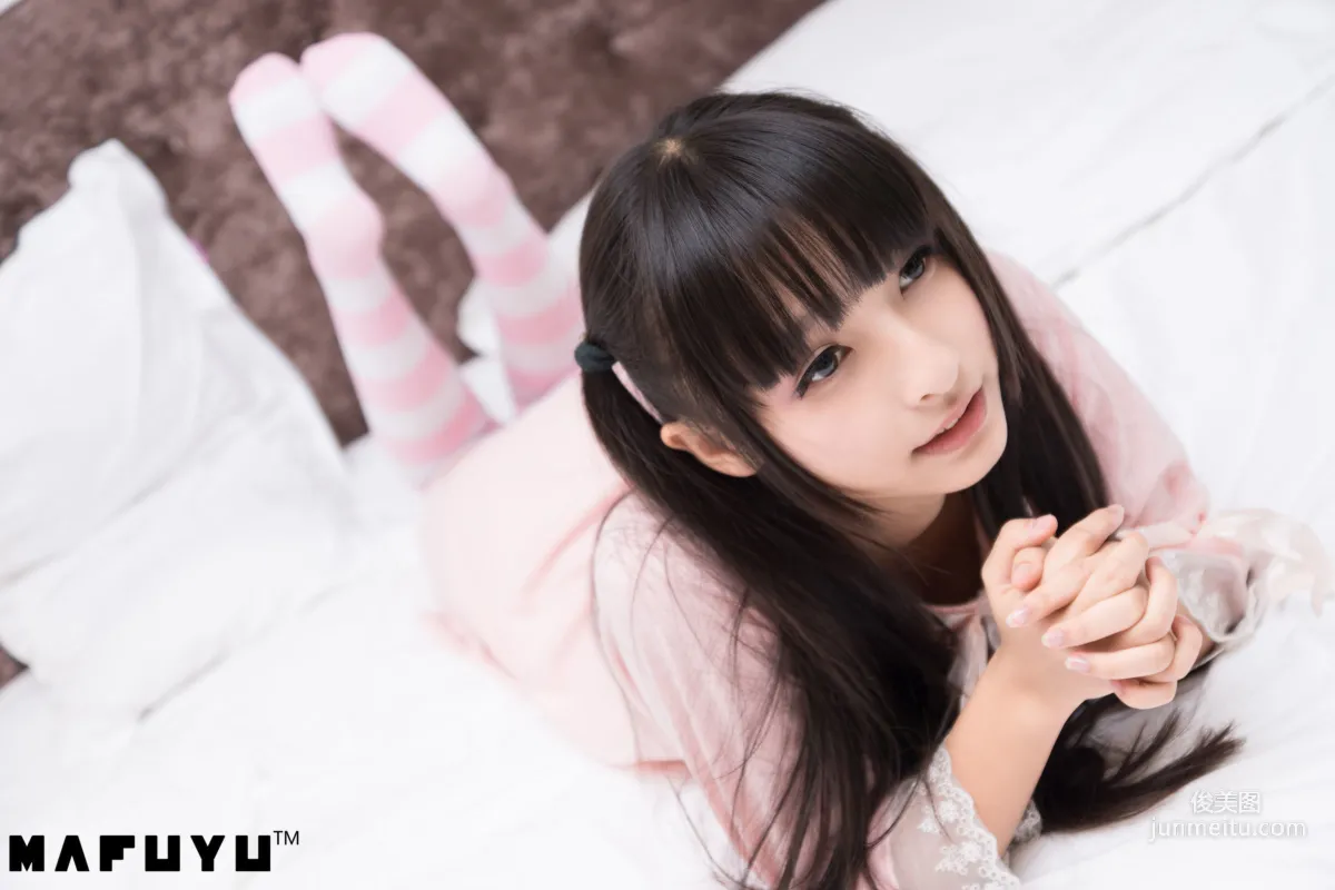 Shenle Banzhen Dong, Pink and White Stripes Series [Cosplay Collection] Photo Set photo 36