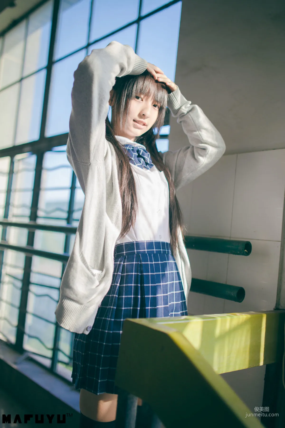 Shenle Banzhen Dong, Sunny School Uniform Series [COSPLAY Beauty] Photo Set photo 25