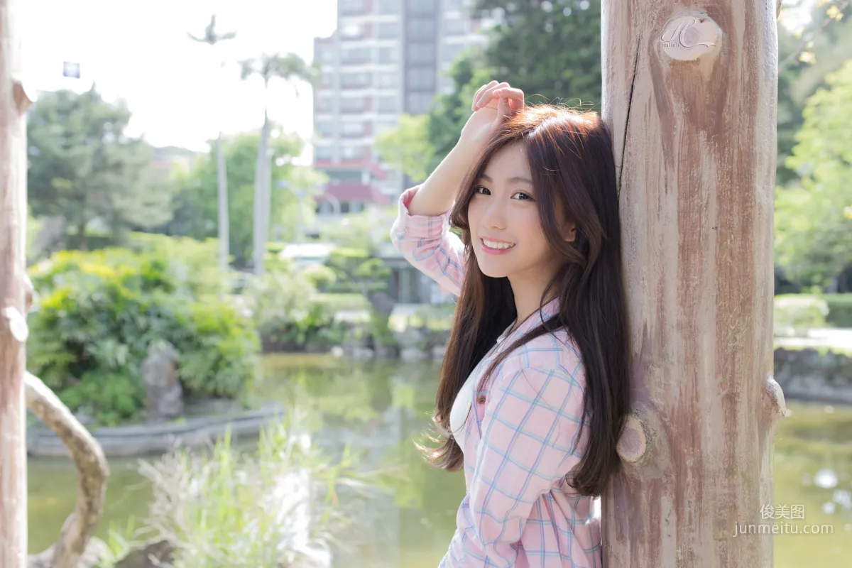 Zhang Chushan, Taipei Zhongshan Station McDonald's, School Beauty Goddess Park Fresh Outdoor Shoot Photo Set photo 5