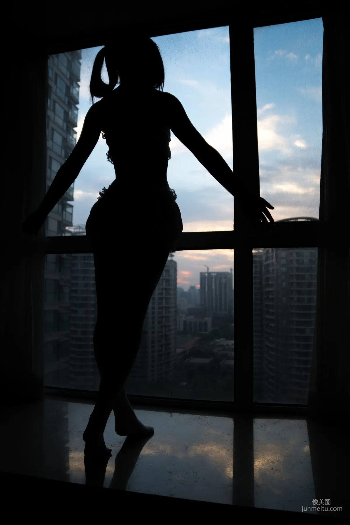 Shenle Banzhen Dong "Cat Claw White Stockings Series" [COSPLAY Beauty] Photo Set photo 21