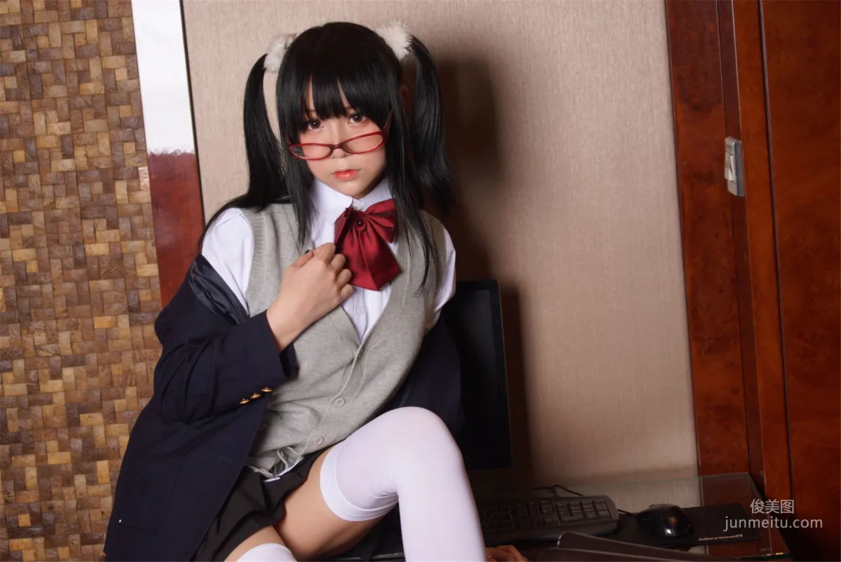 COSER Baiyin 81 & Yao Yaole, Sisters Silk Seduction [Cosplay Bonus] Photo Set photo 15