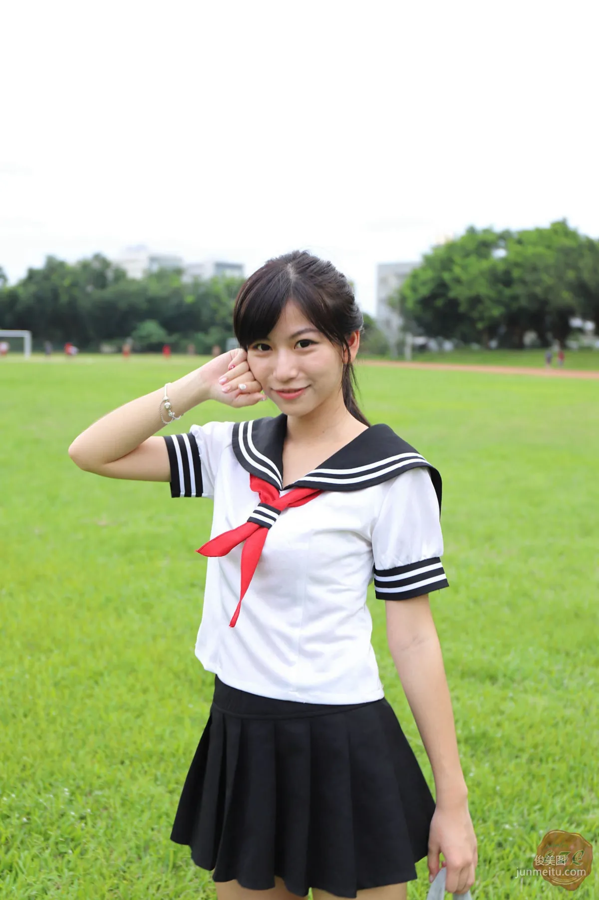 Uniform Girl Lin Wendi [Taiwan Beauties] Photo Set photo 32
