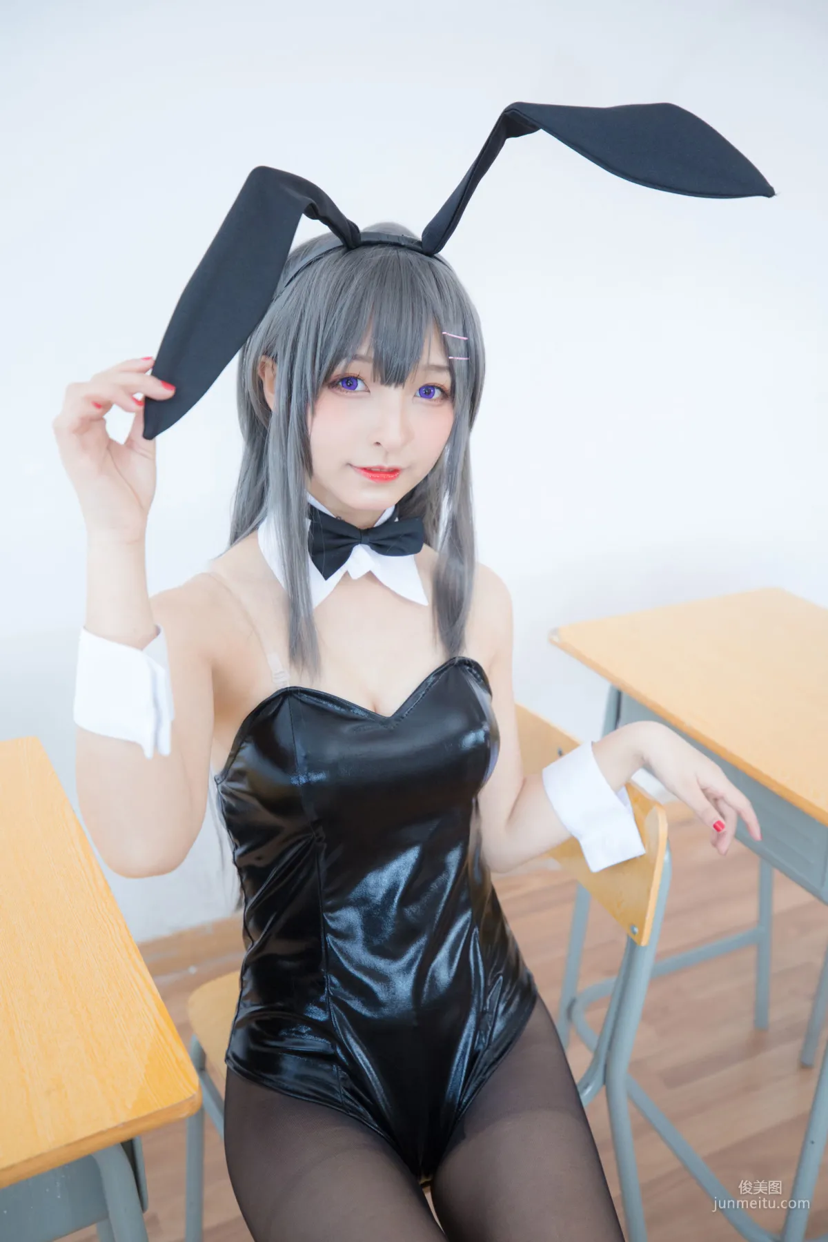 Coser Shenle Banzhen Dong 'Sakurajima Mai' [Cosplay] Photo Set photo 7