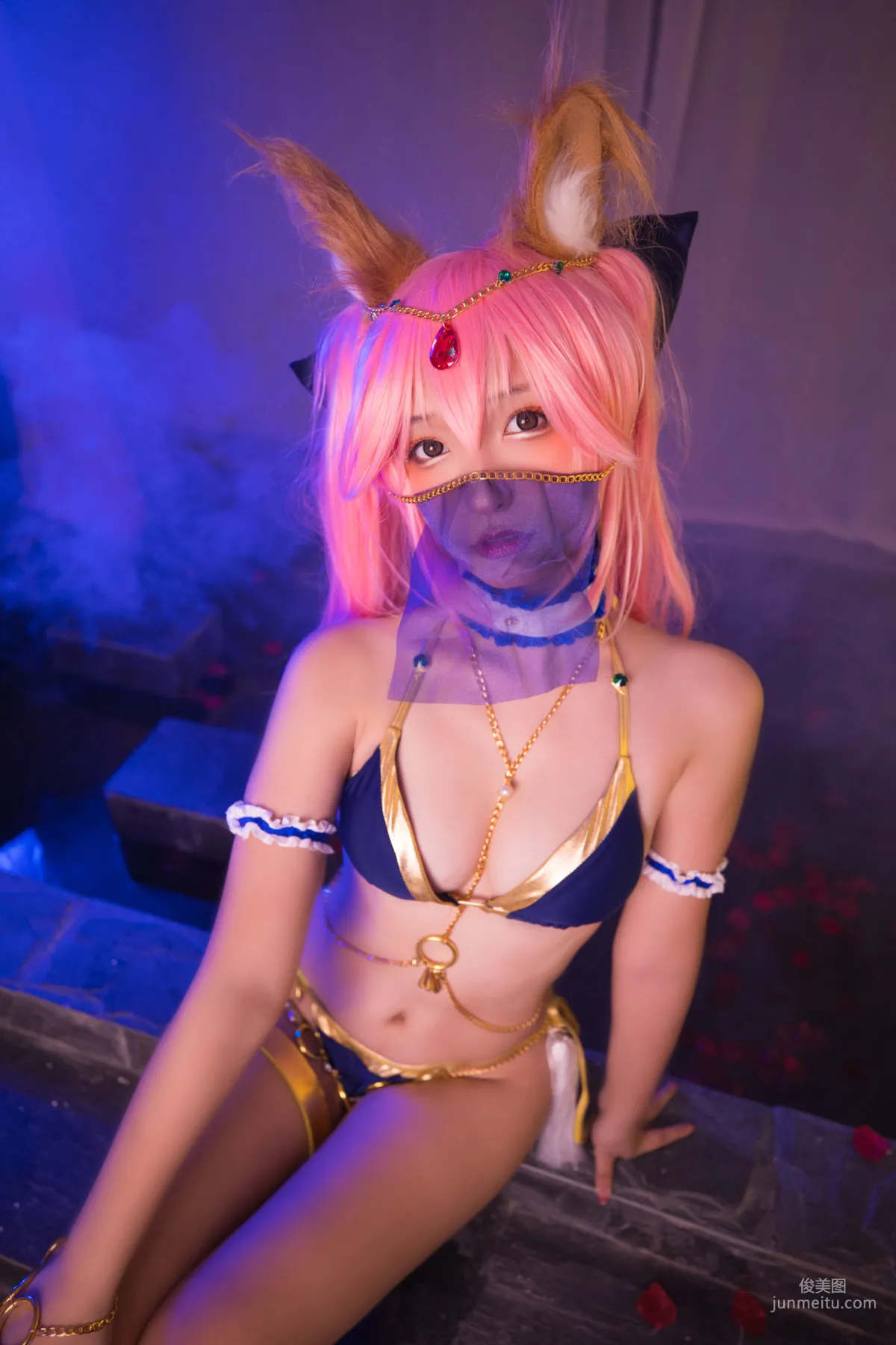 COSER Shenle Banzhen Dong 'Tamamo no Mae Dancer Mysterious Love' [Cosplay] Photo Set photo 4