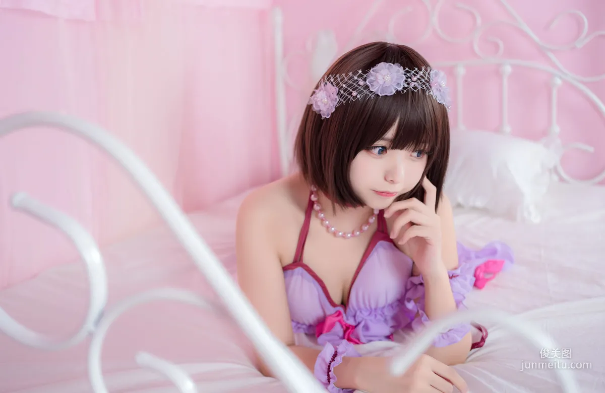COSER Xiaoye Meizi w, Kato Megumi [Cosplay Beauty] Photo Set photo 3