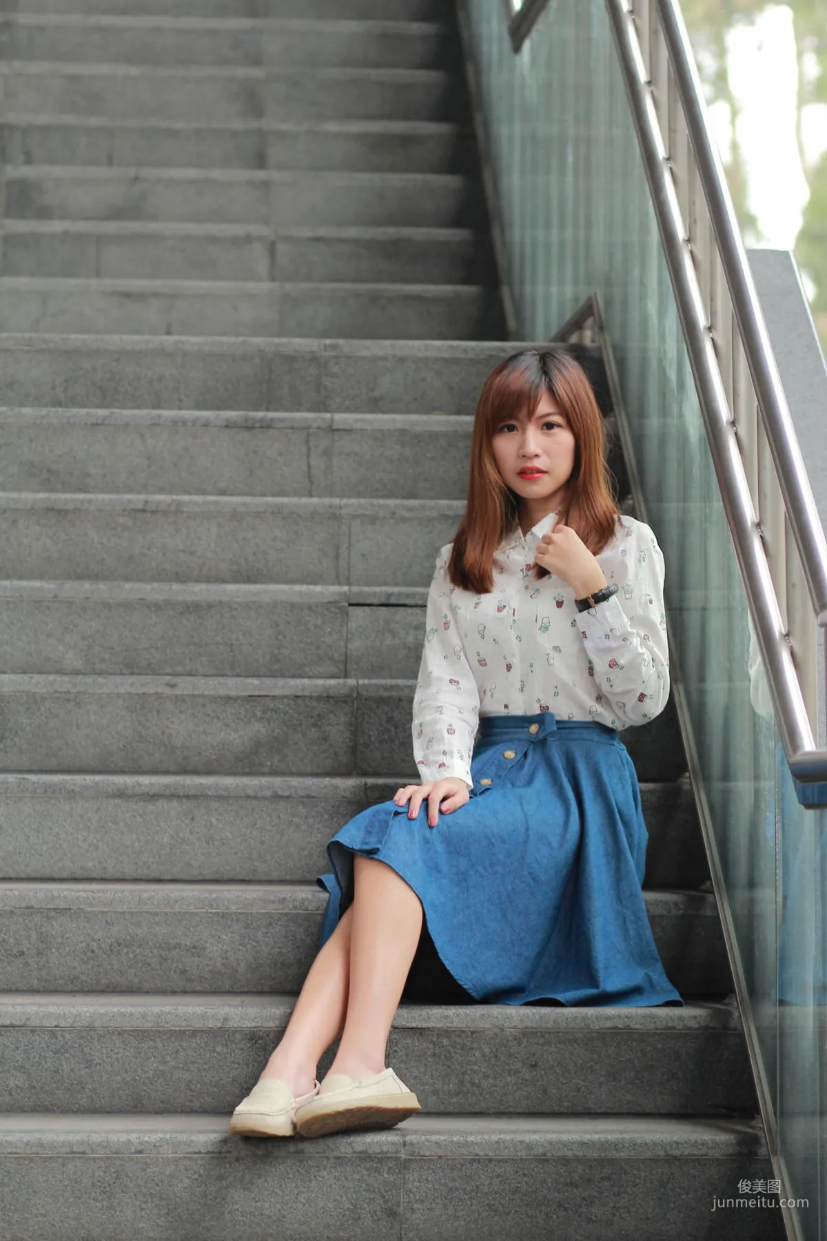 Uniform Girl Lin Wendi [Taiwan Beauties] Photo Set photo 10