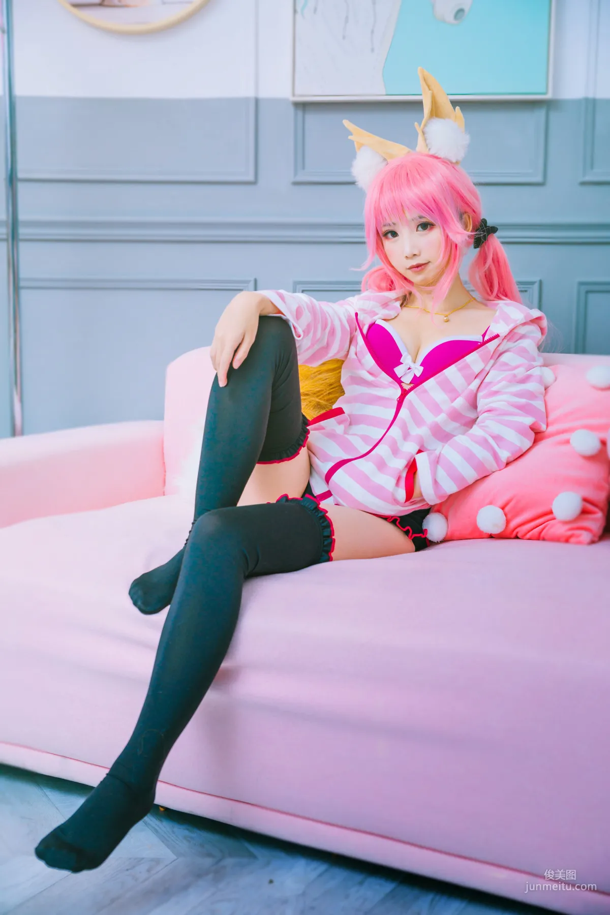 Mianbing Xianer, Tamamo no Mae Daily [Cosplay] Photo Set photo 7