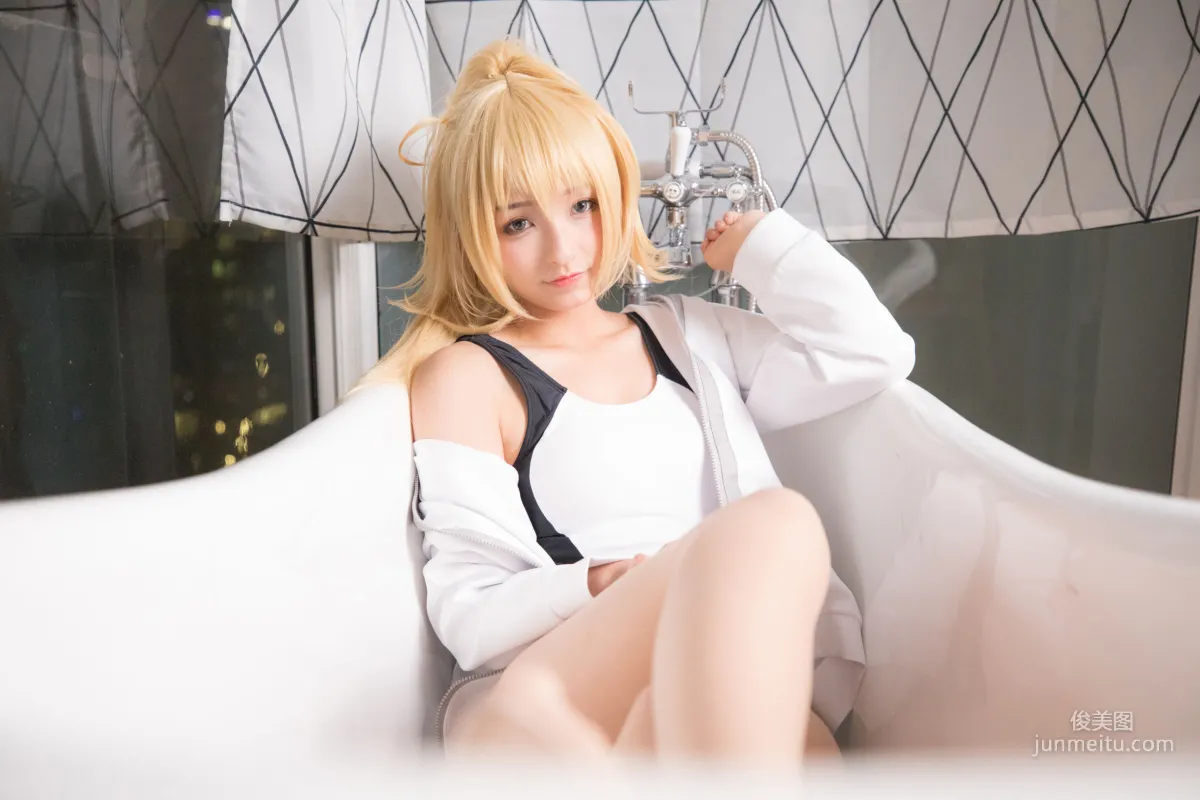 Kagurazaka Mafuyu Jeanne Swimsuit [Cosplay Girl] Photo Set photo 62