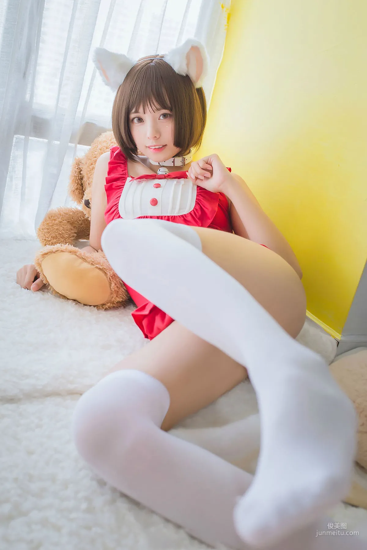Xiaoye Meizi w, Cat-Style Swimsuit + Magical Girl Illya [COSPLAY Beauty] Photo Set photo 7