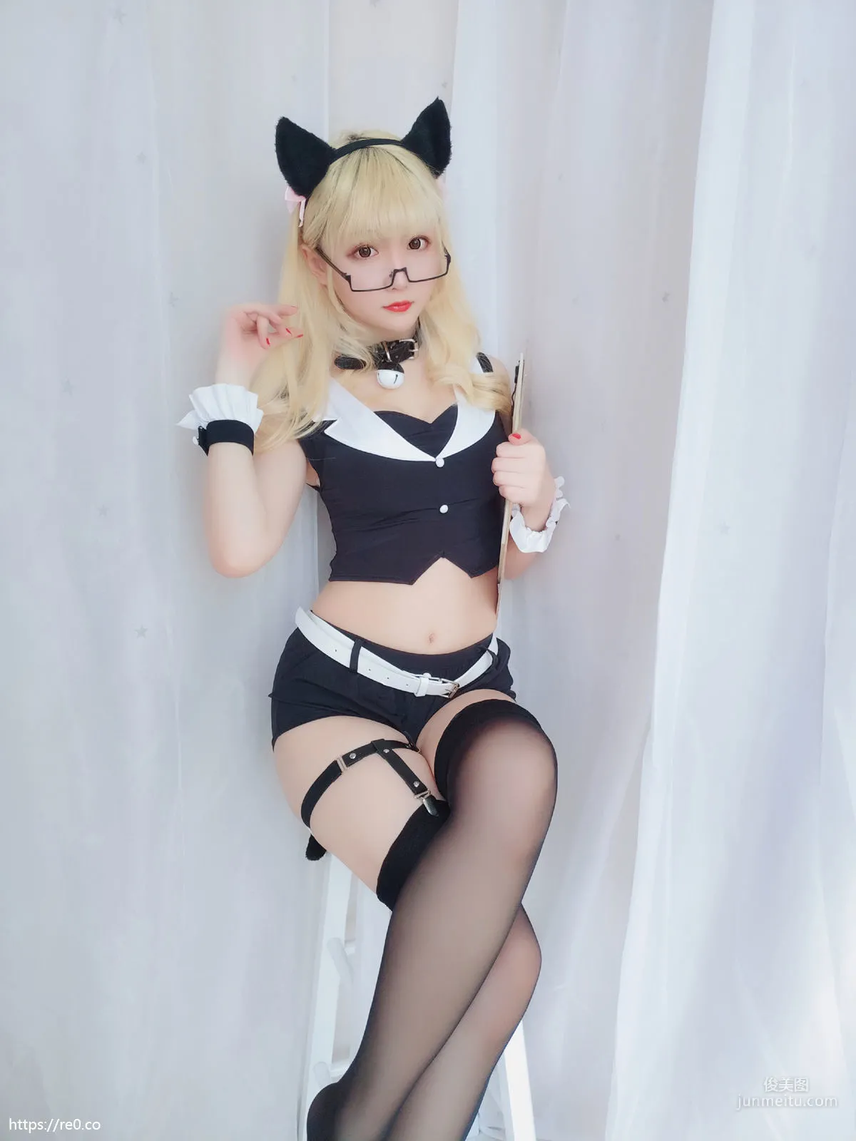 COSER Xingzhi Chichi, Bad Girl Secretary Bag [Fan Service COSPLAY] Photo Set photo 22