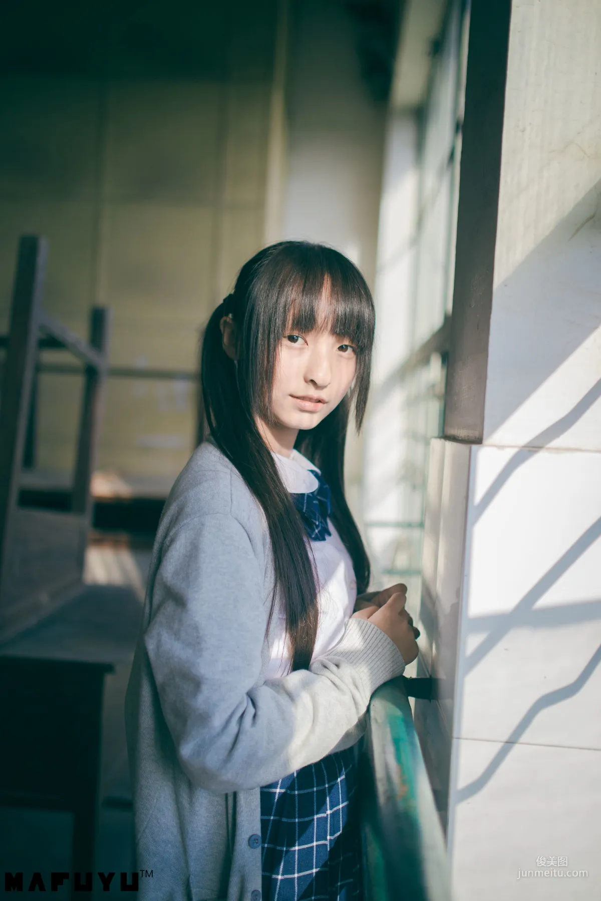 Shenle Banzhen Dong, Sunny School Uniform Series [COSPLAY Beauty] Photo Set photo 28